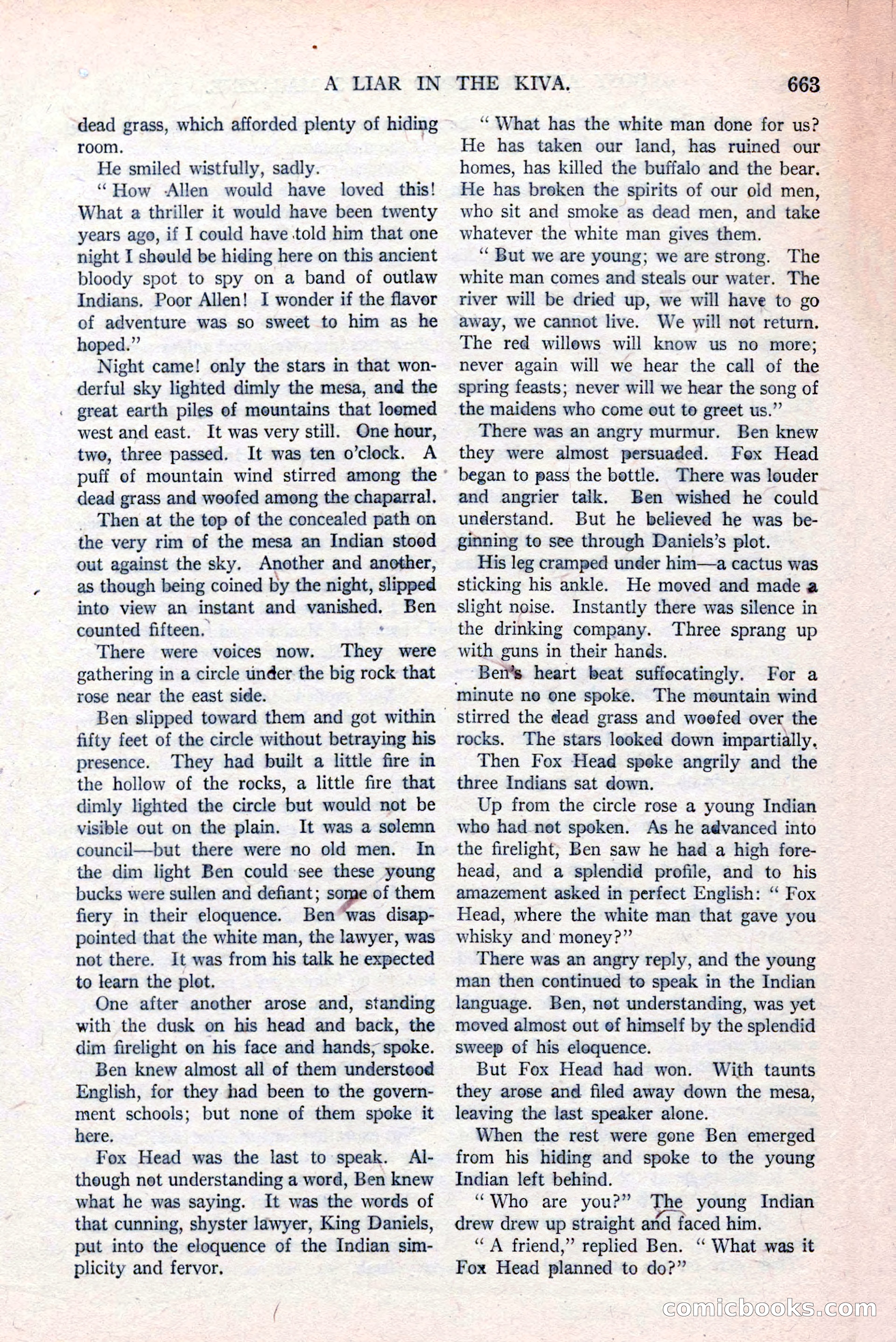 Argosy and Railroad Man's Magazine, March 15, 1919 — page 145 of 196