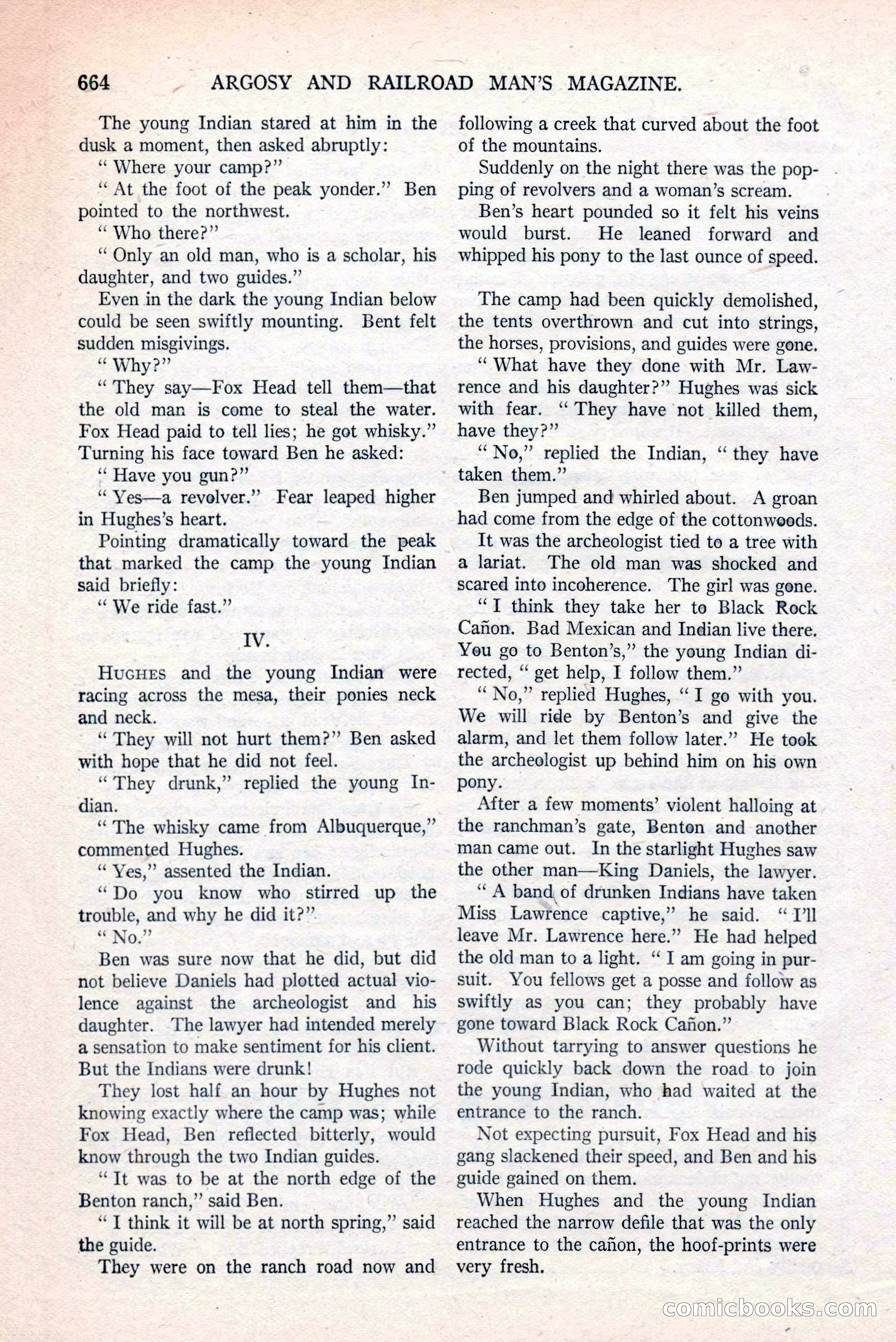 Argosy and Railroad Man's Magazine, March 15, 1919 — page 146 of 196