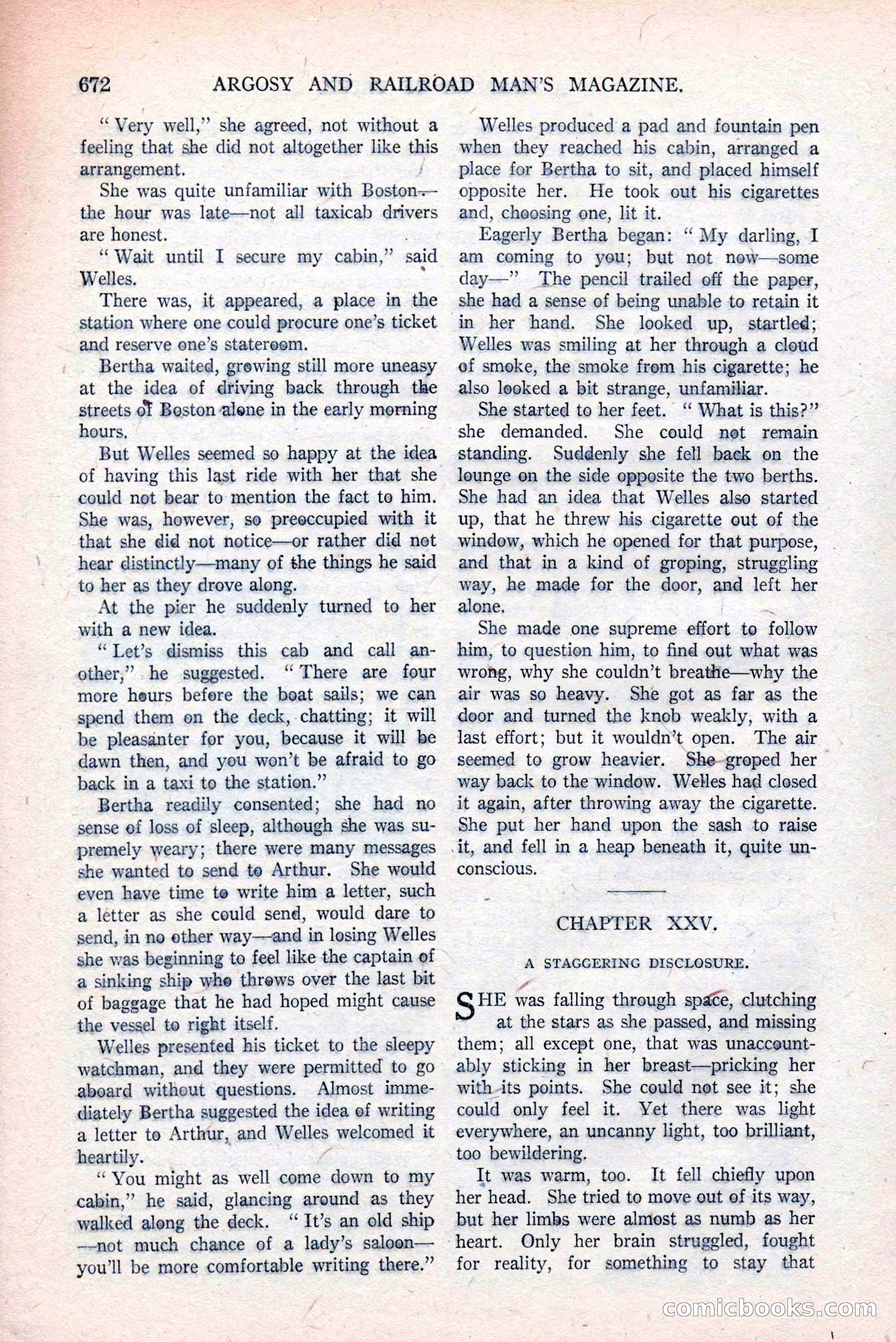 Argosy and Railroad Man's Magazine, March 15, 1919 — page 154 of 196