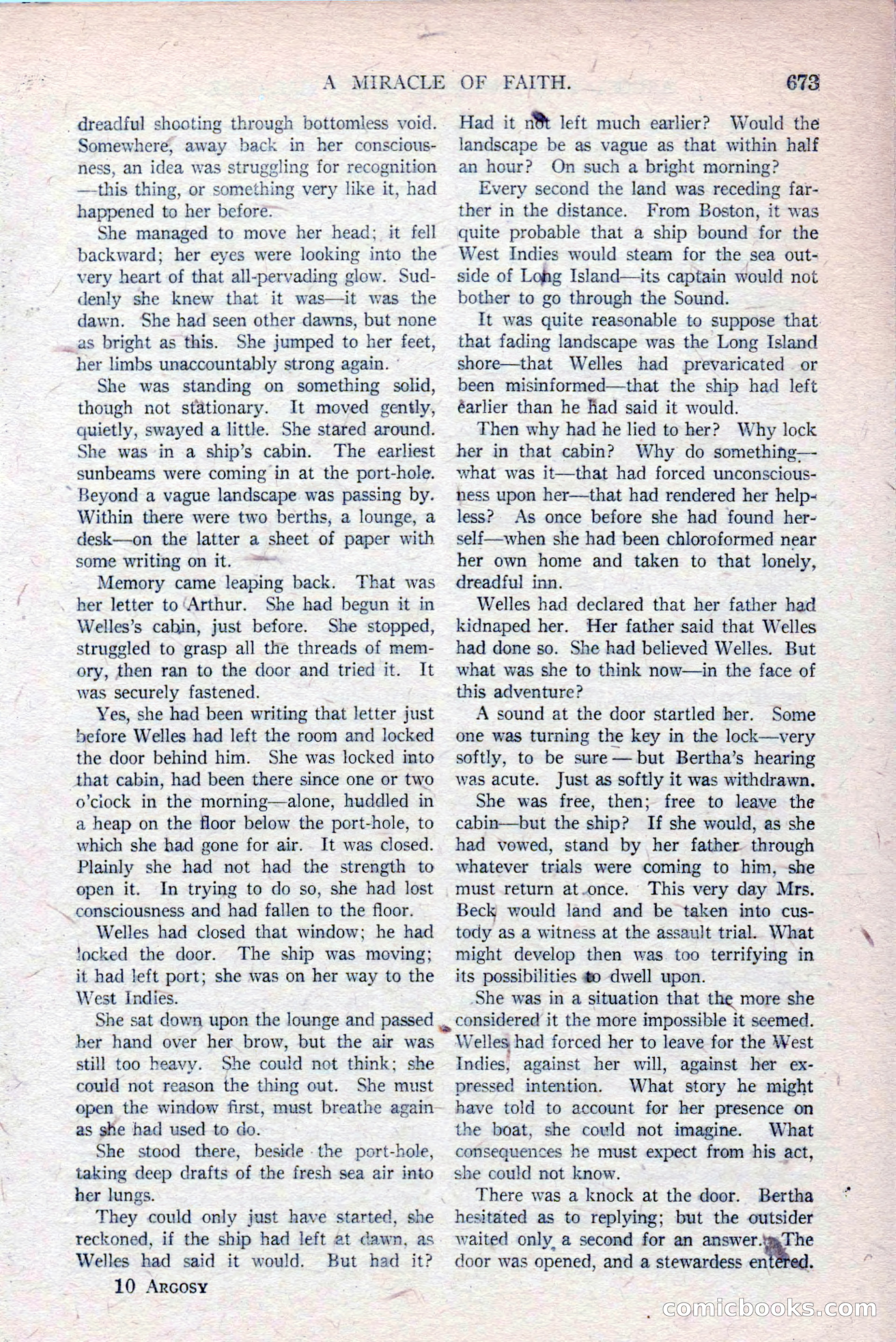 Argosy and Railroad Man's Magazine, March 15, 1919 — page 155 of 196