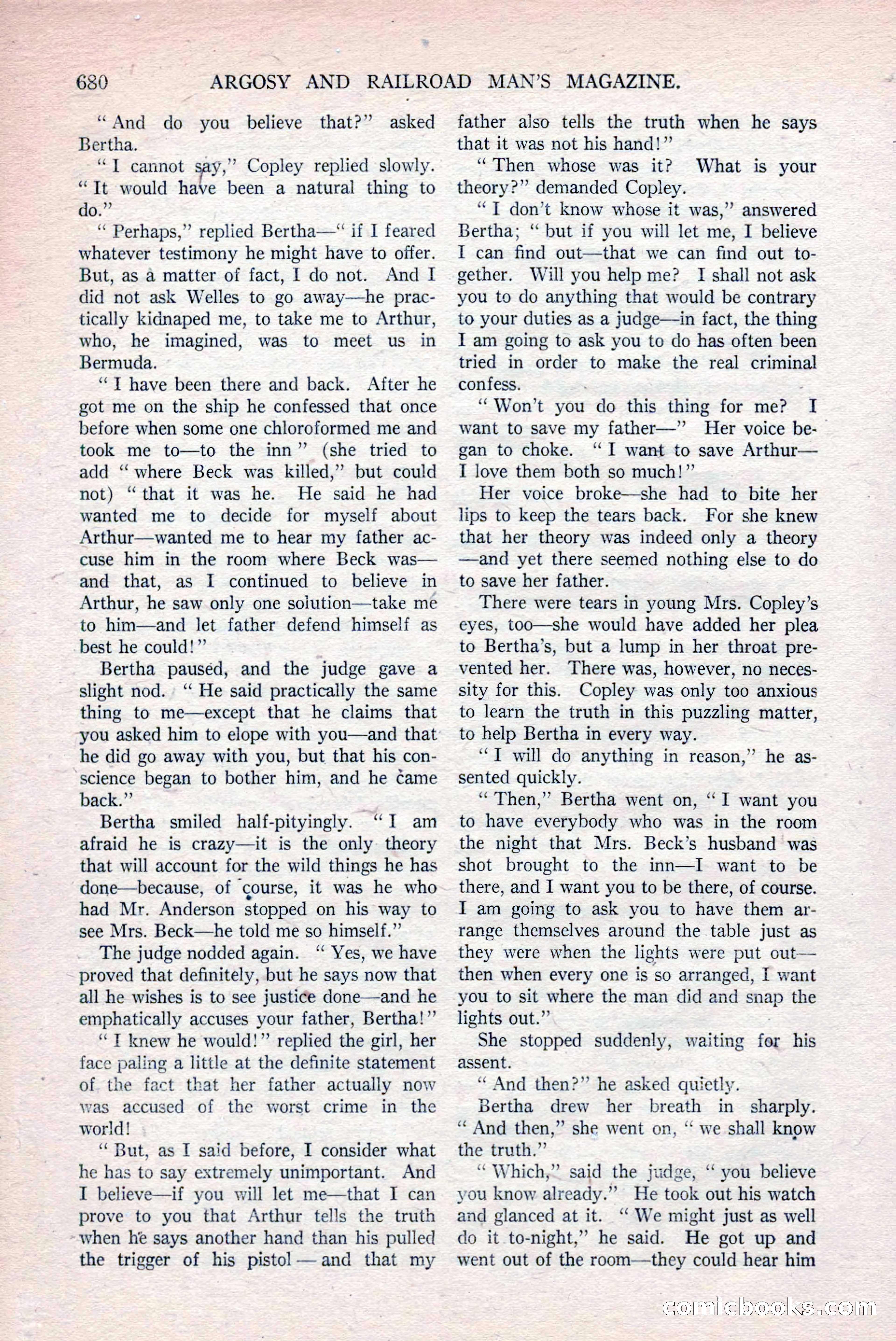 Argosy and Railroad Man's Magazine, March 15, 1919 — page 162 of 196