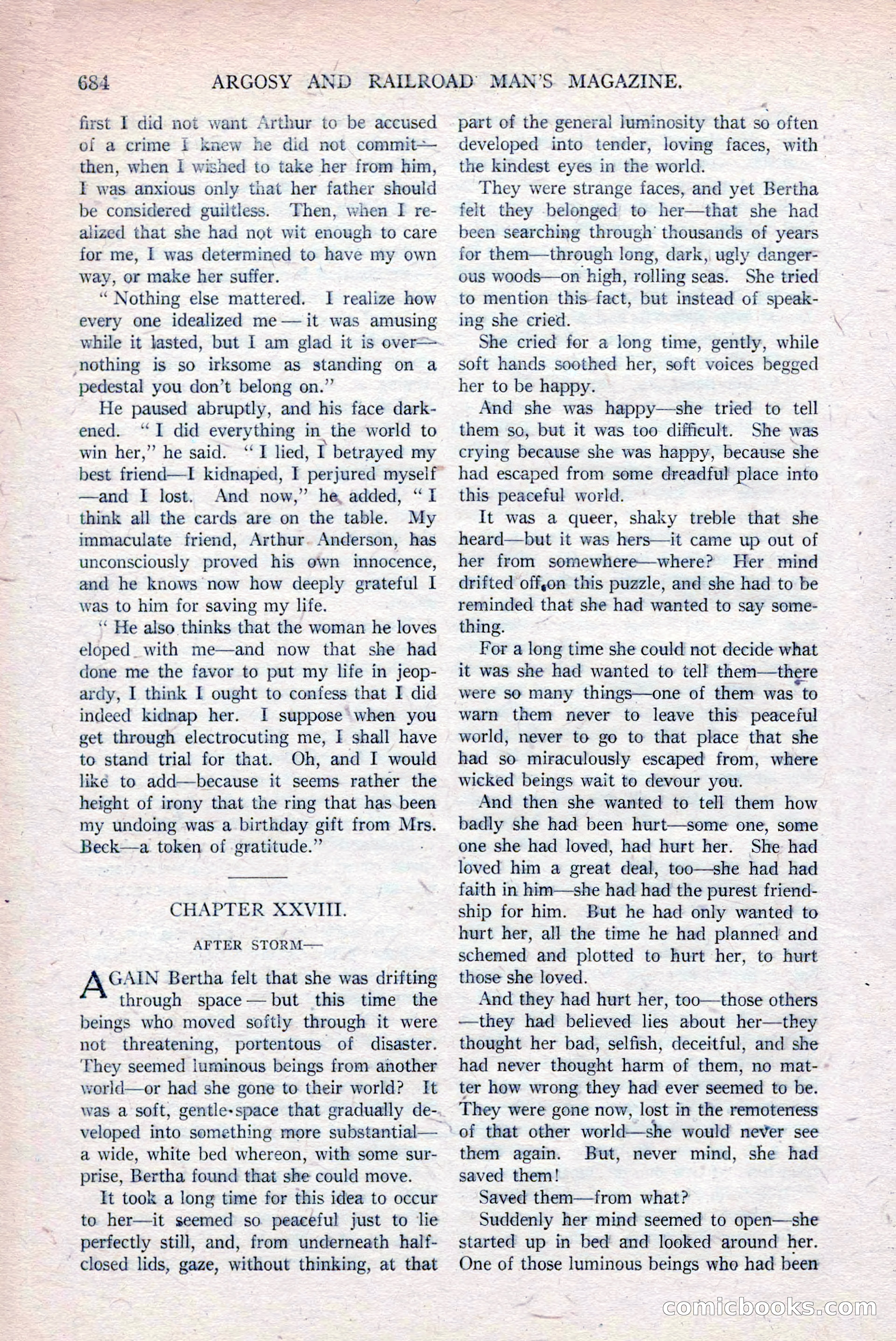 Argosy and Railroad Man's Magazine, March 15, 1919 — page 166 of 196