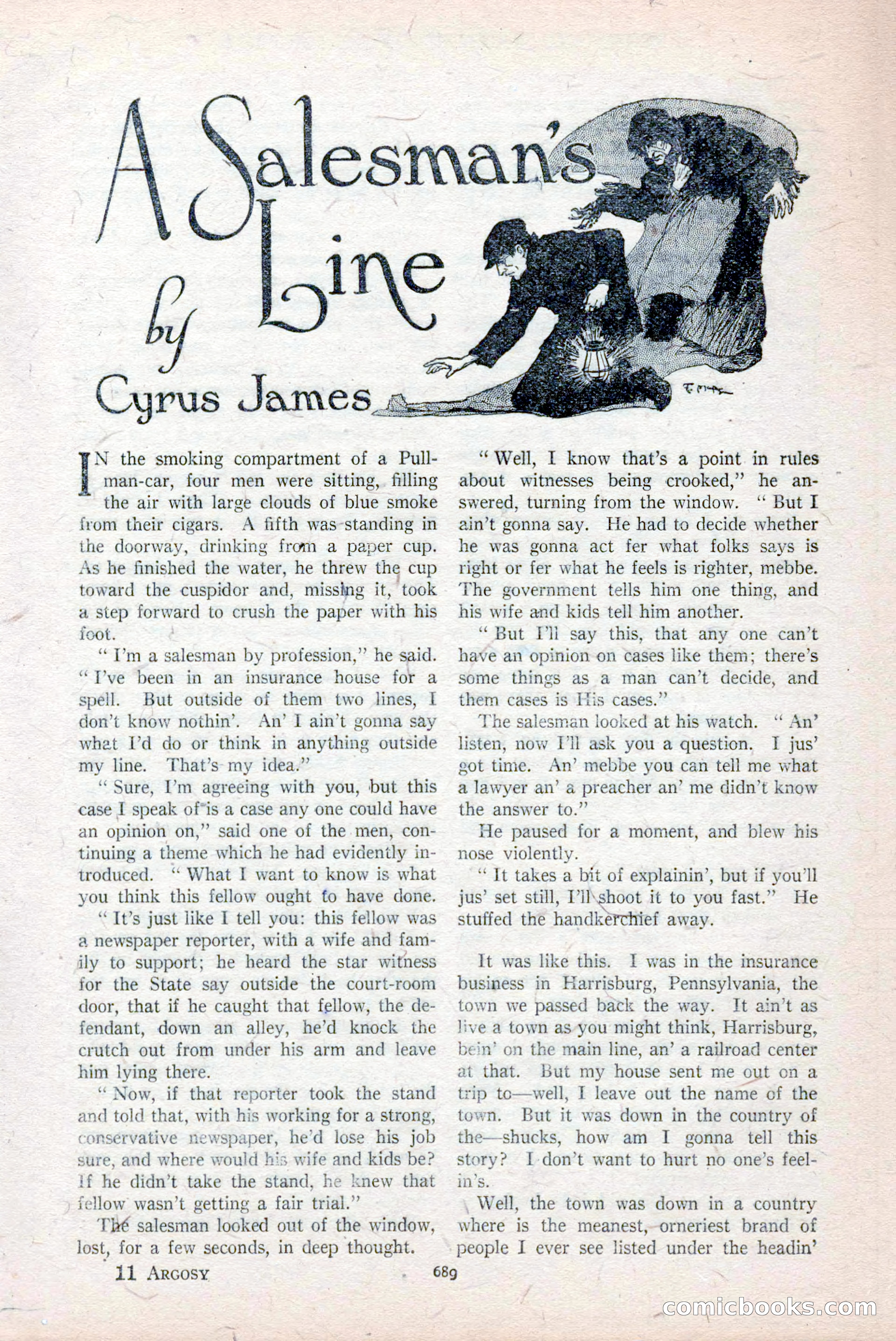 Argosy and Railroad Man's Magazine, March 15, 1919 — page 171 of 196