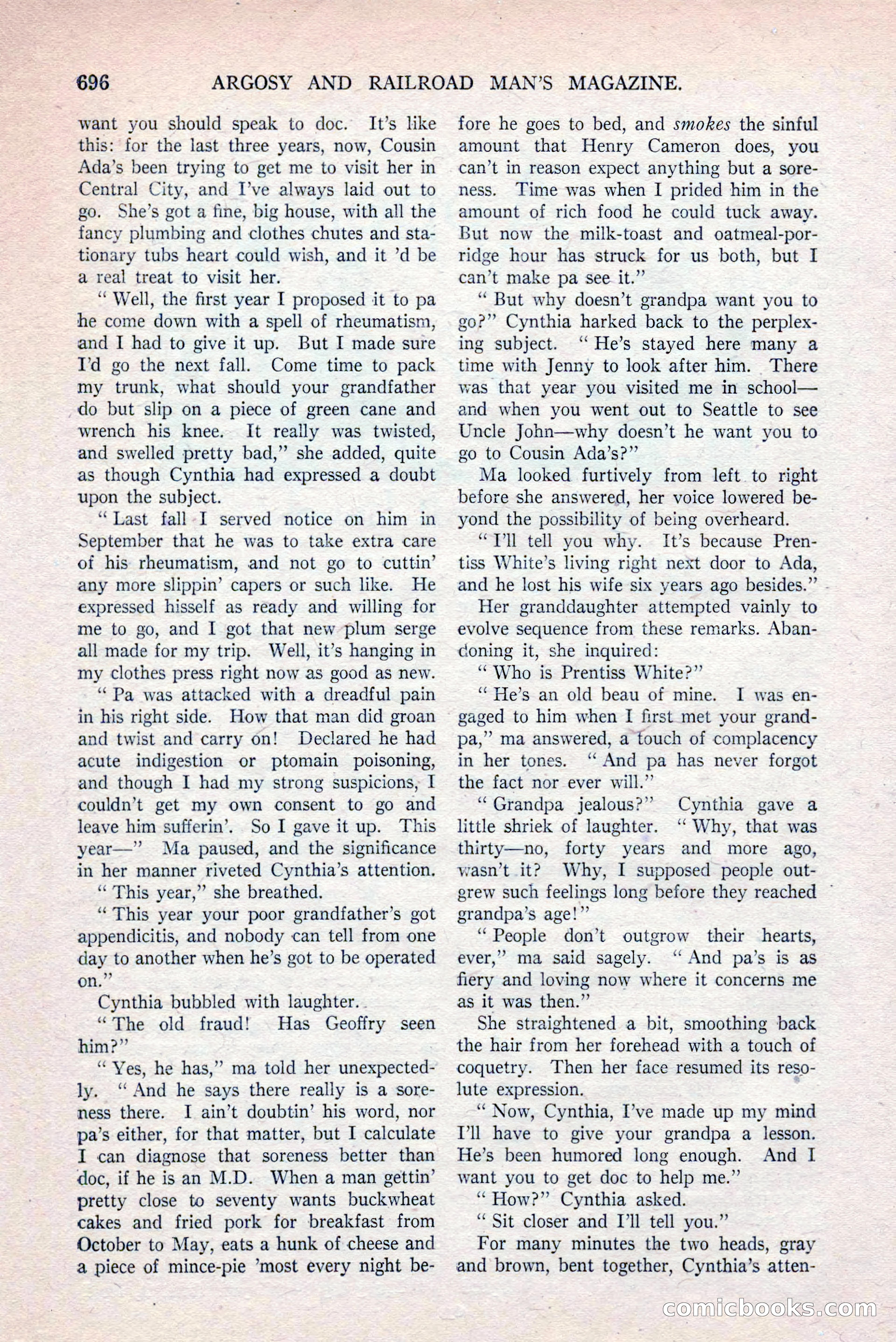 Argosy and Railroad Man's Magazine, March 15, 1919 — page 178 of 196