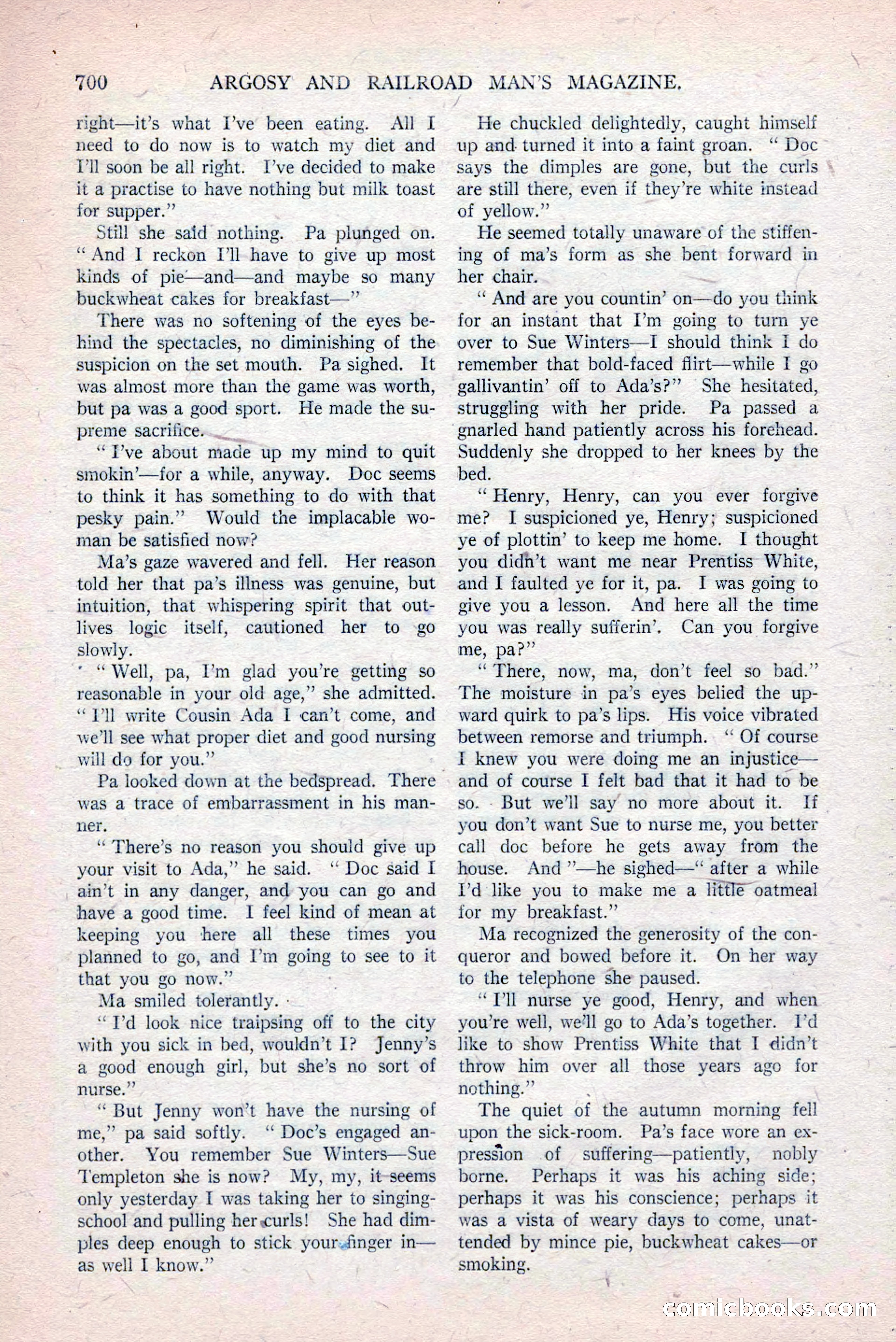 Argosy and Railroad Man's Magazine, March 15, 1919 — page 182 of 196