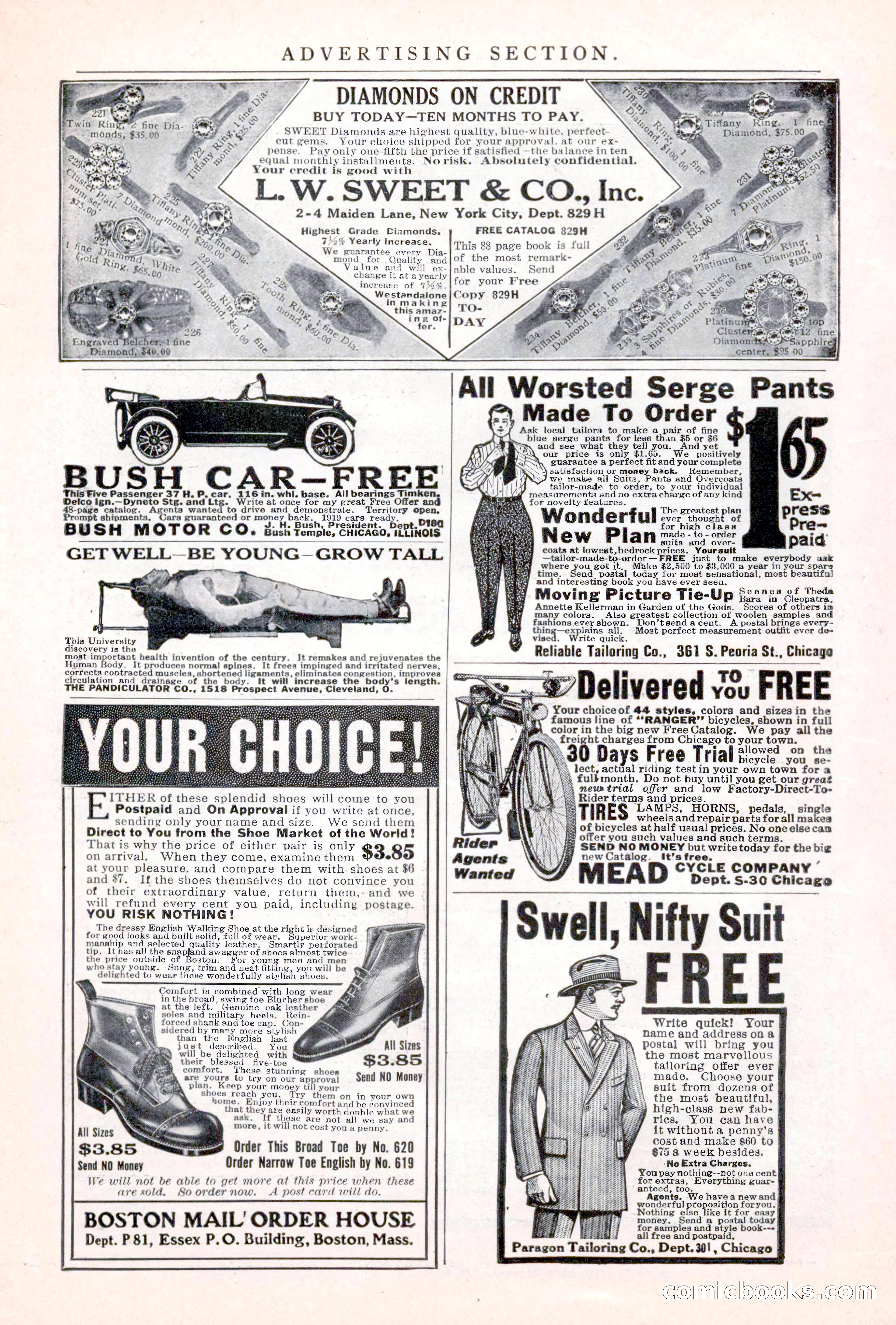 Argosy and Railroad Man's Magazine, March 15, 1919 — page 190 of 196