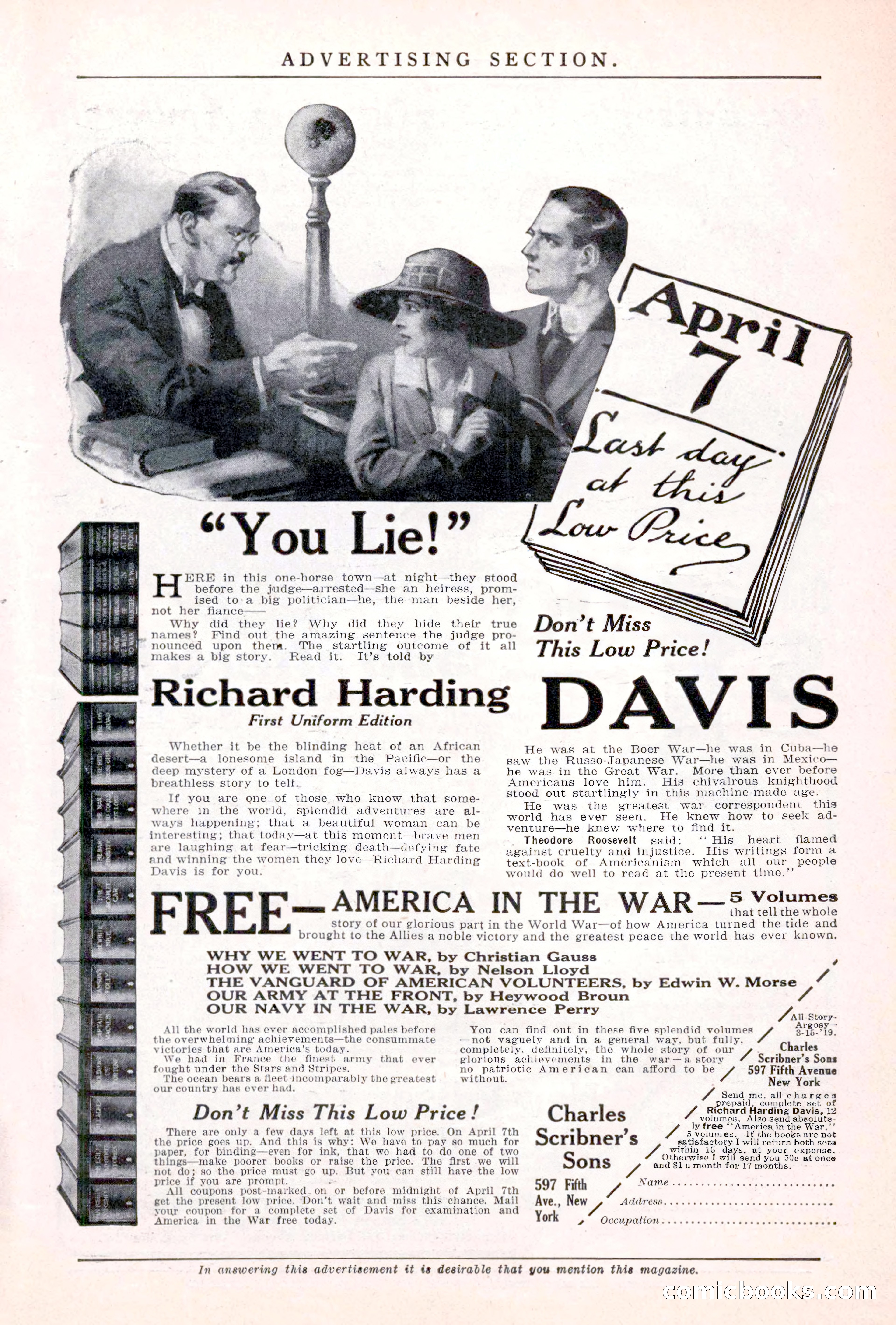 Argosy and Railroad Man's Magazine, March 15, 1919 — page 193 of 196