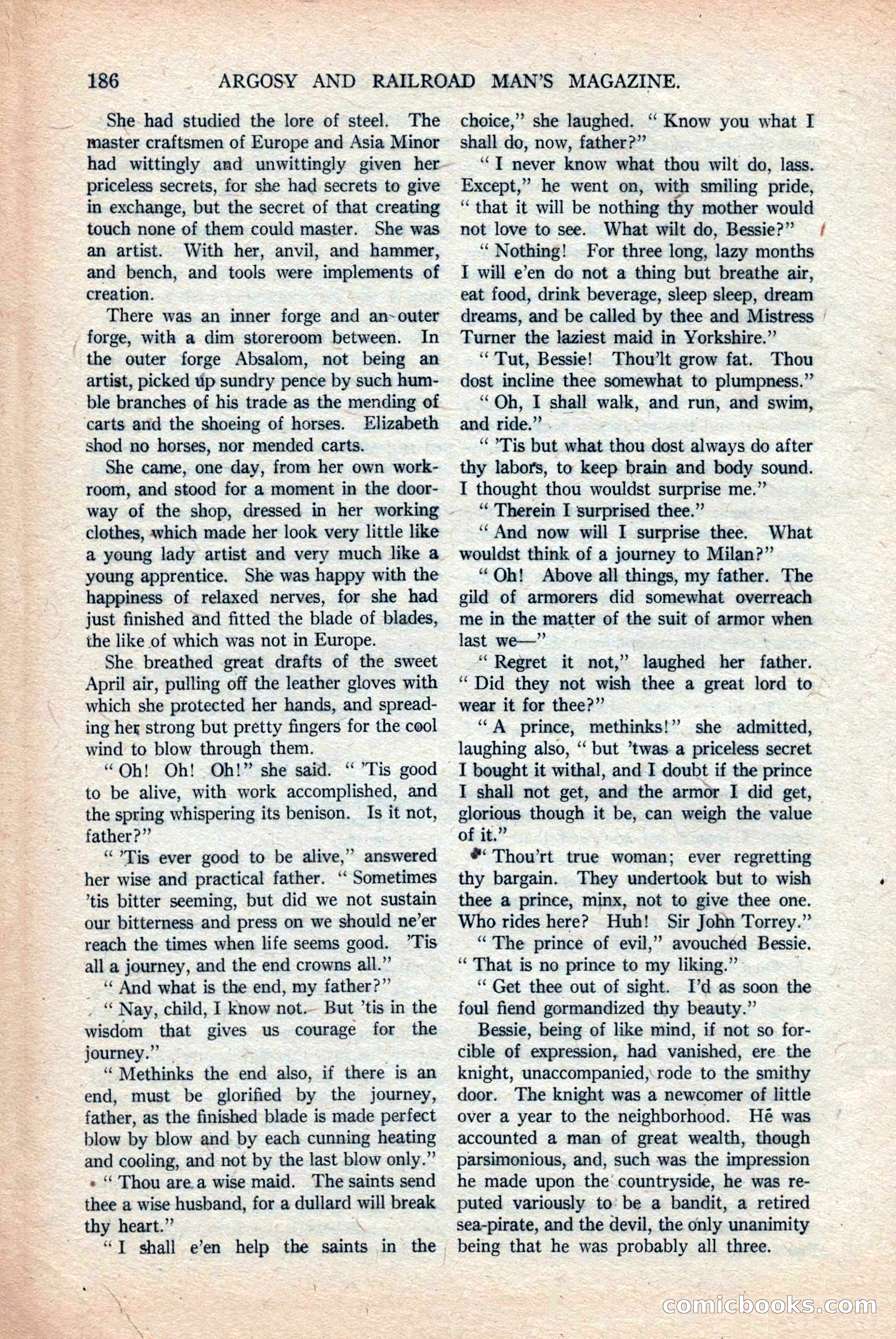Argosy and Railroad Man's Magazine, Vol. 108 No. 2 — page 20 of 188