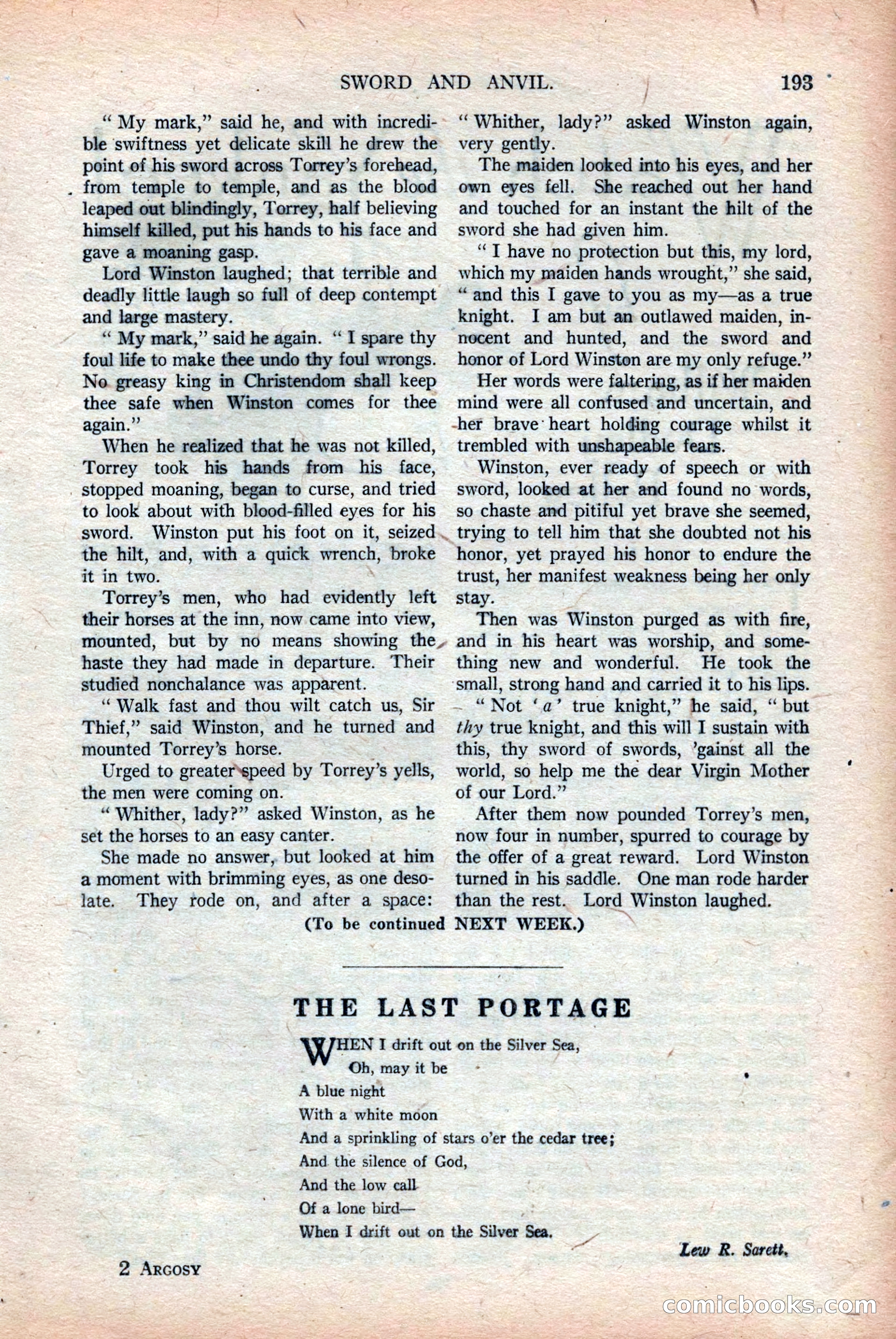 Argosy and Railroad Man's Magazine, Vol. 108 No. 2 — page 27 of 188