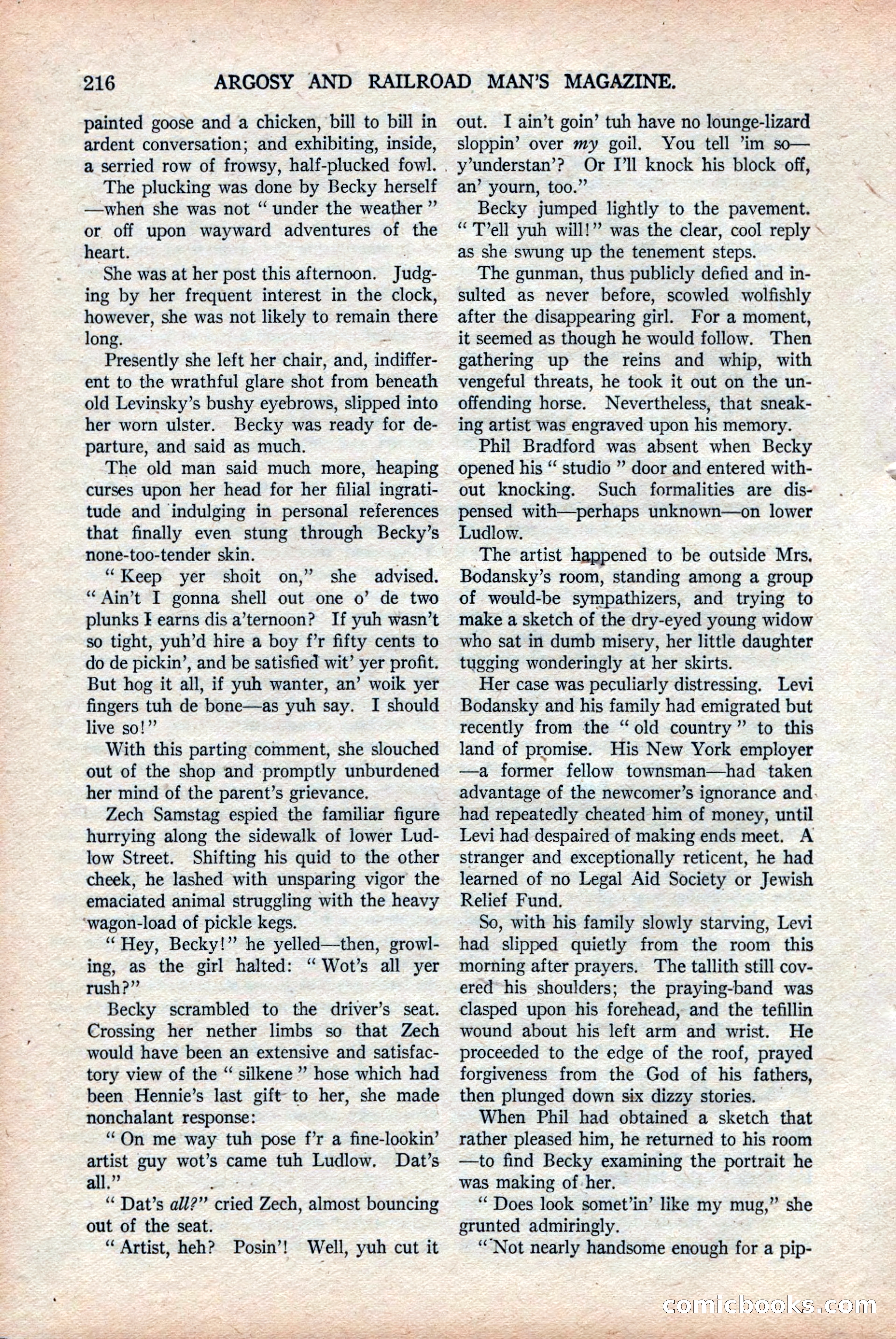 Argosy and Railroad Man's Magazine, Vol. 108 No. 2 — page 50 of 188