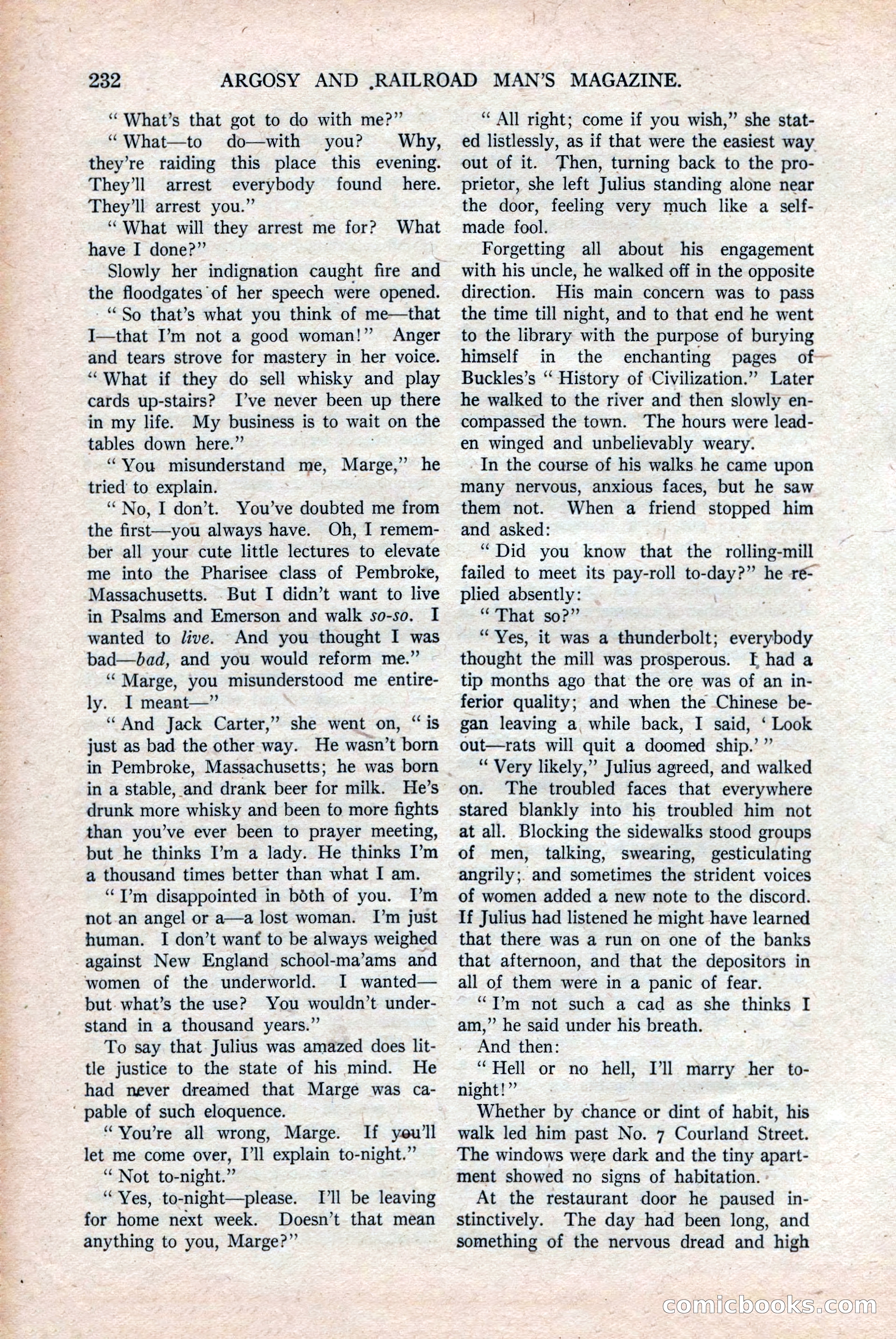 Argosy and Railroad Man's Magazine, Vol. 108 No. 2 — page 66 of 188