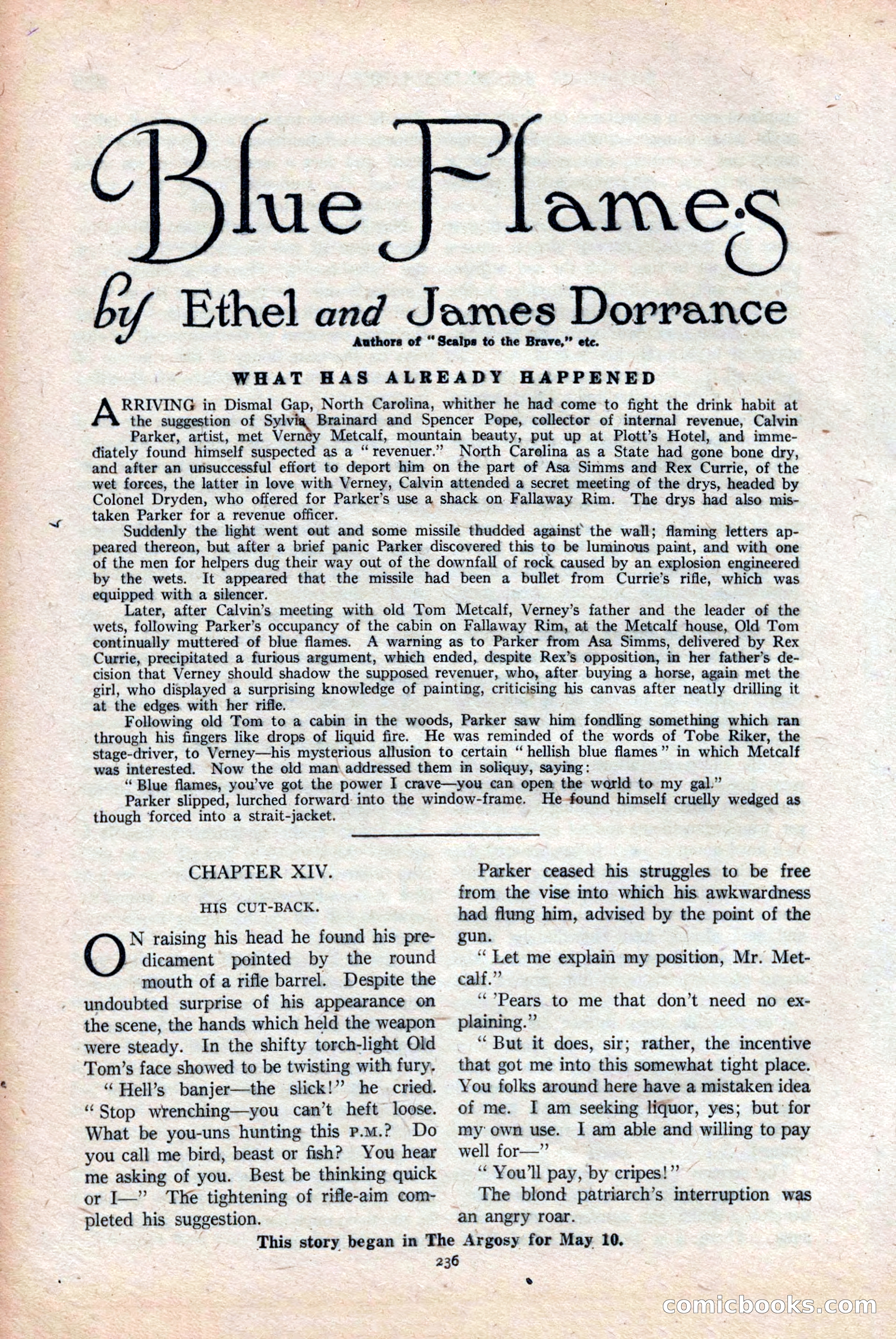 Argosy and Railroad Man's Magazine, Vol. 108 No. 2 — page 70 of 188