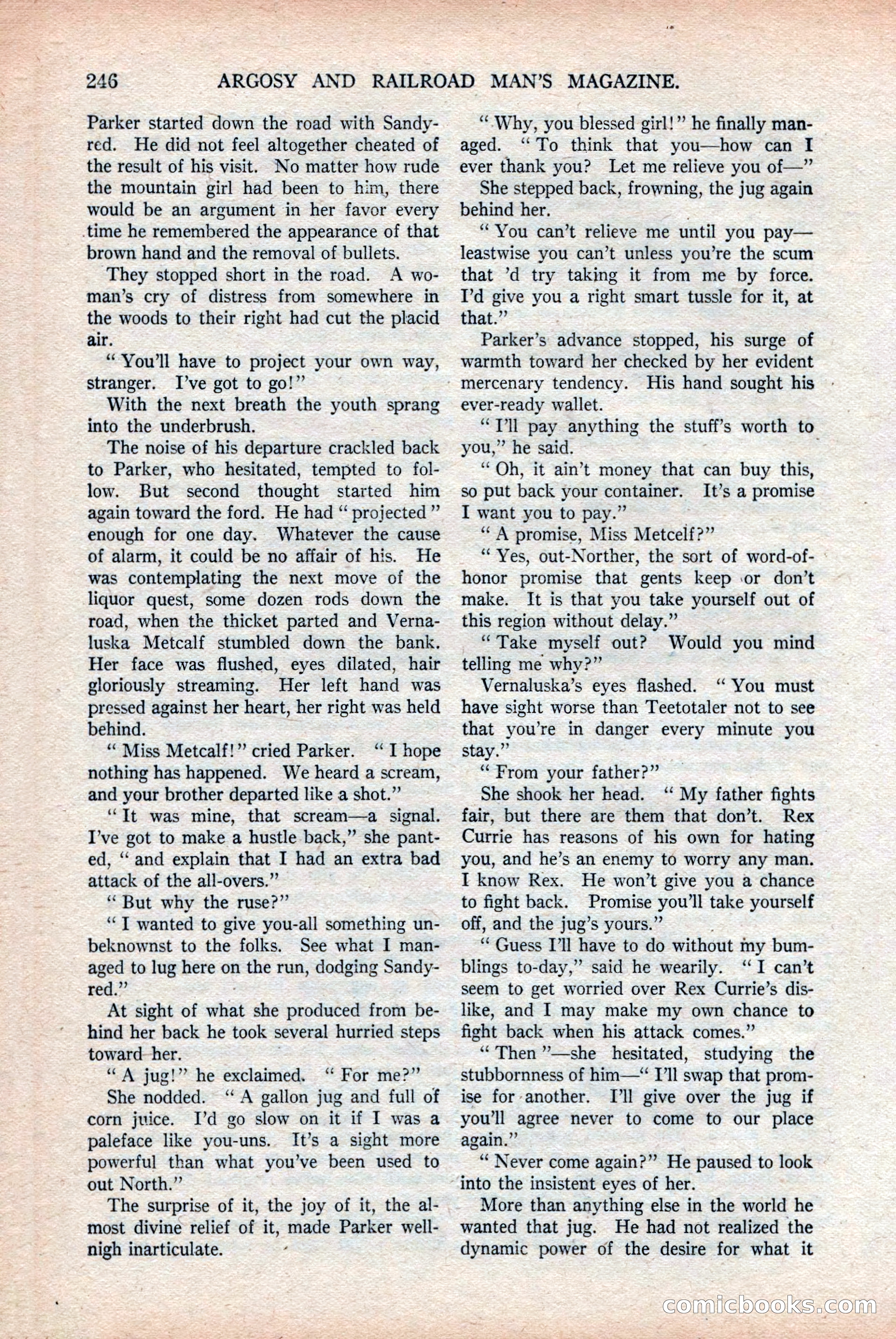 Argosy and Railroad Man's Magazine, Vol. 108 No. 2 — page 80 of 188