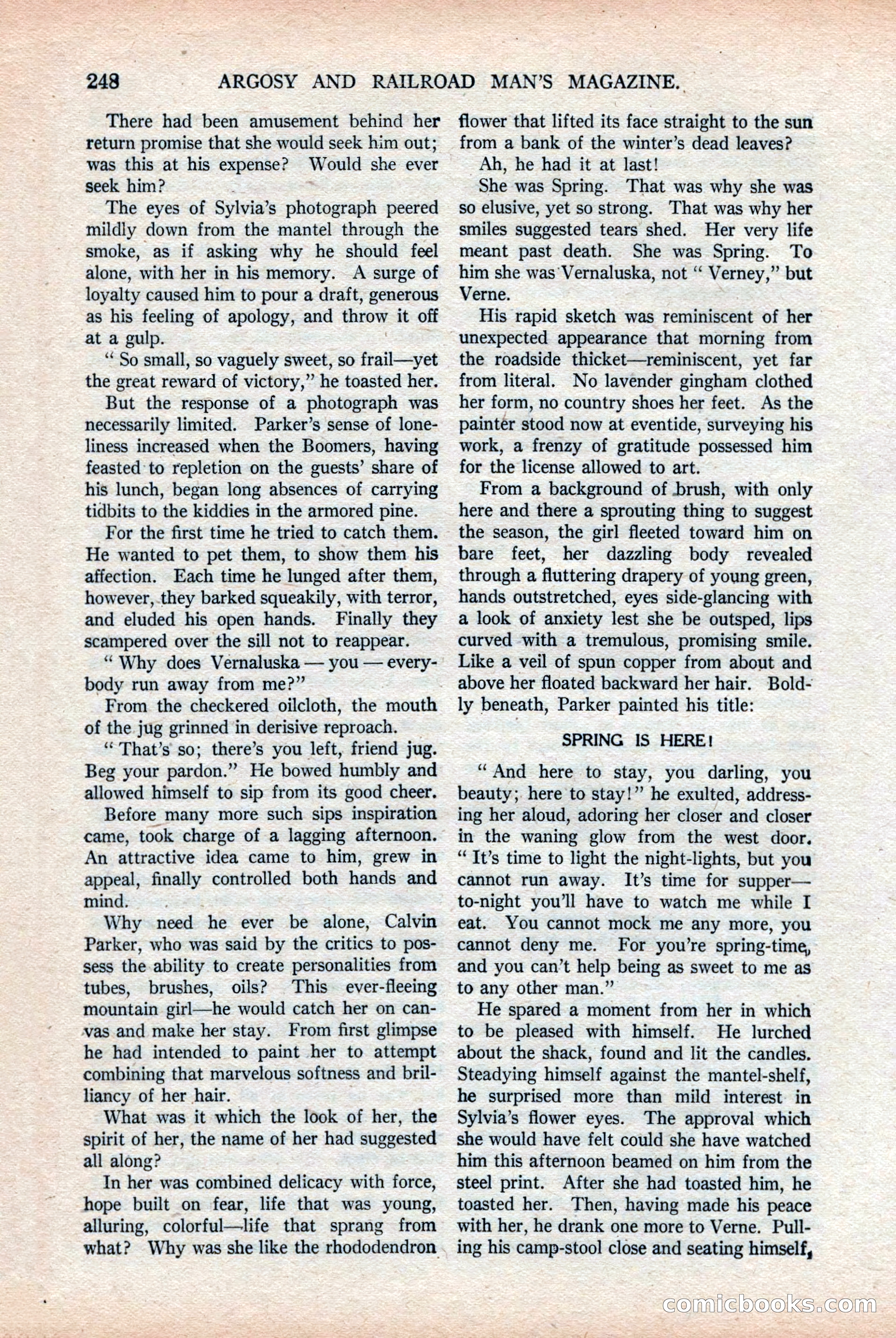 Argosy and Railroad Man's Magazine, Vol. 108 No. 2 — page 82 of 188