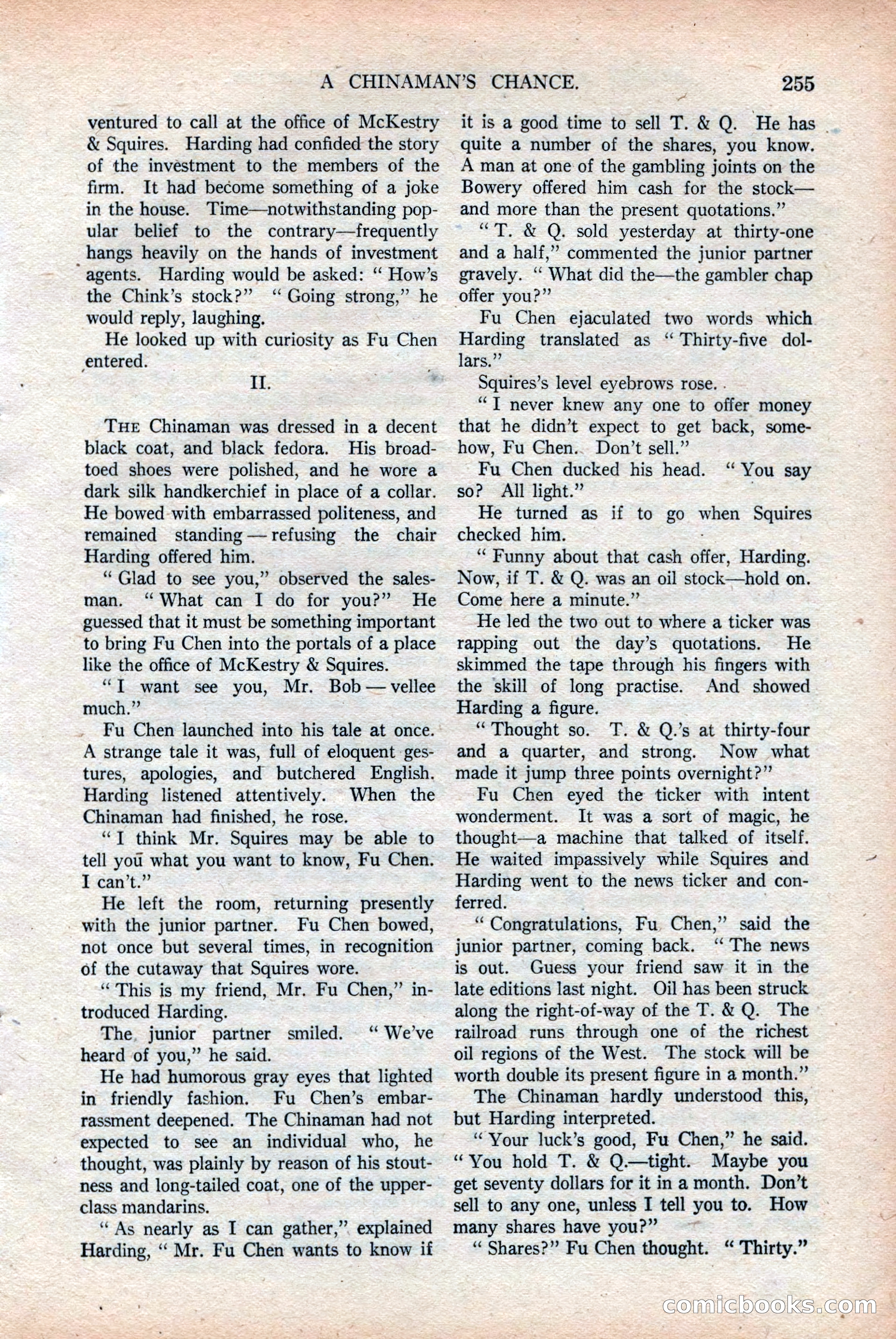 Argosy and Railroad Man's Magazine, Vol. 108 No. 2 — page 89 of 188