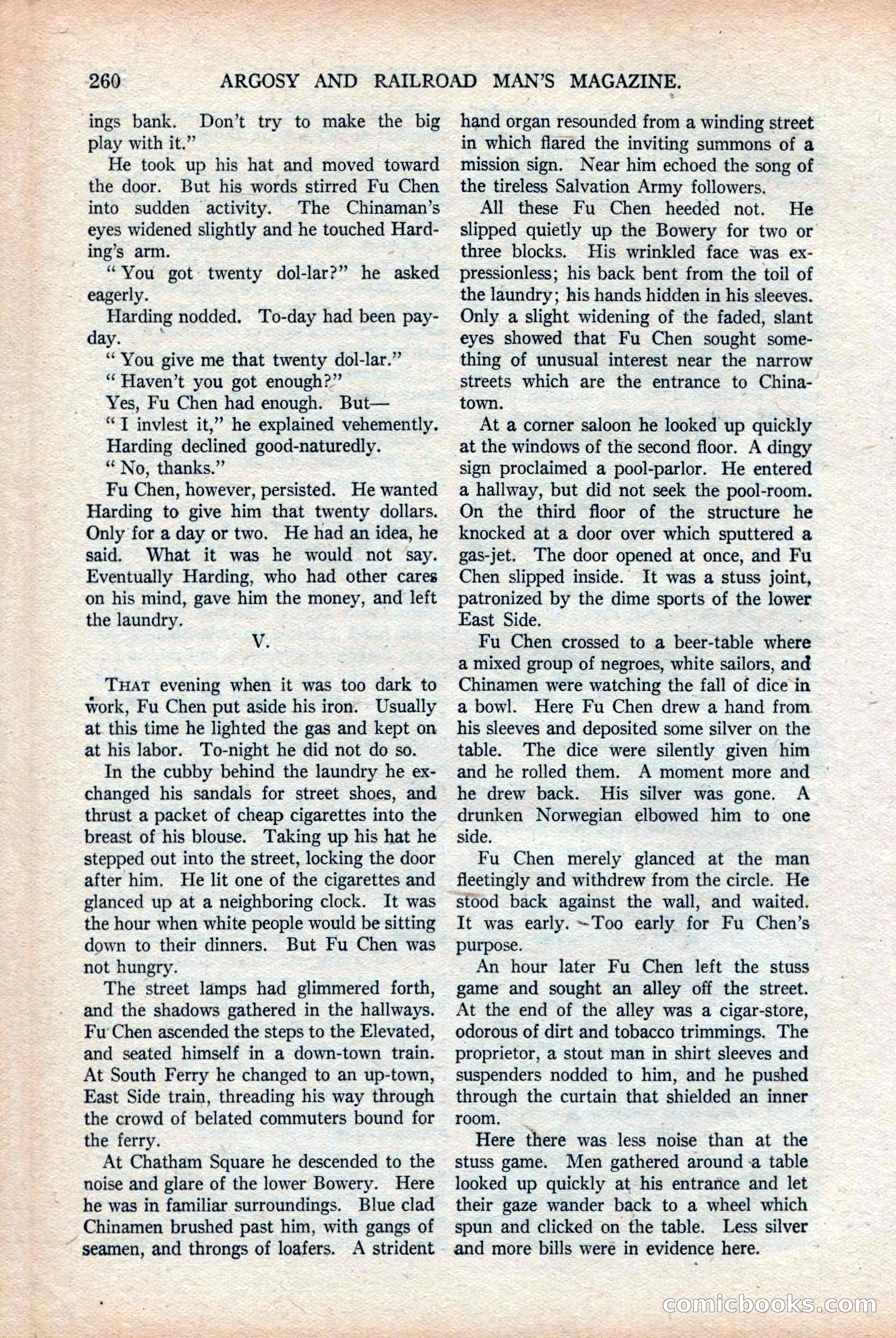 Argosy and Railroad Man's Magazine, Vol. 108 No. 2 — page 94 of 188