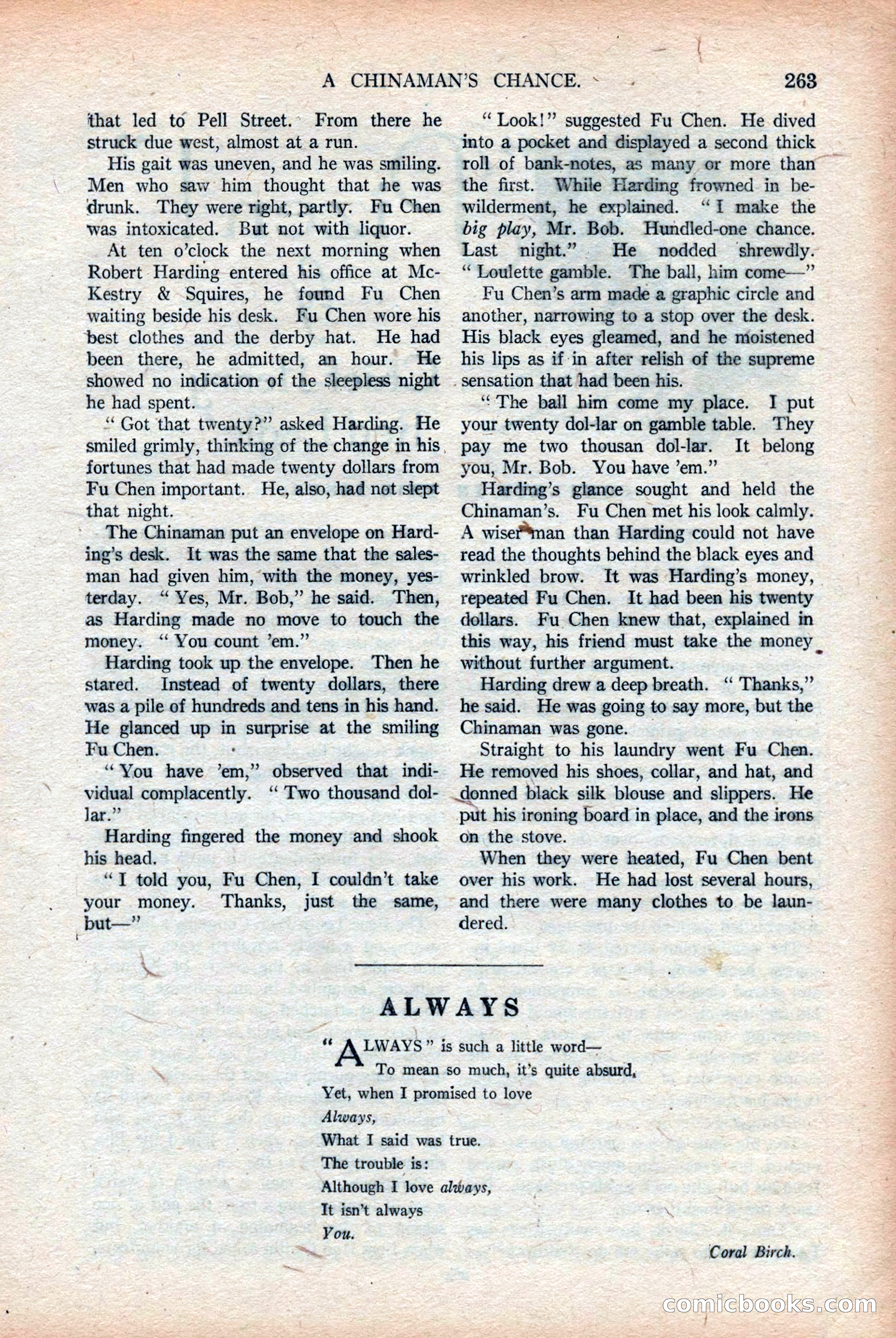 Argosy and Railroad Man's Magazine, Vol. 108 No. 2 — page 97 of 188