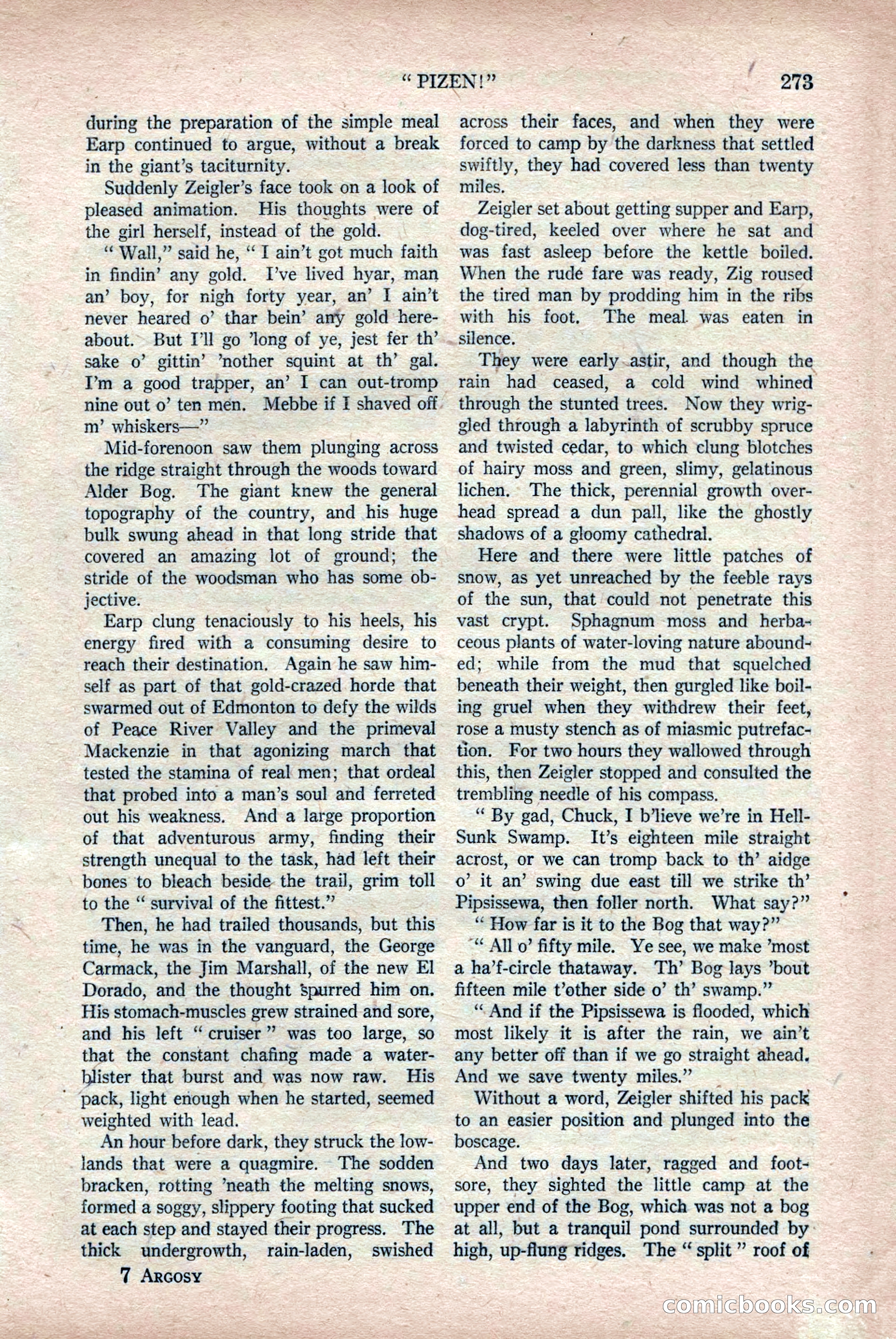 Argosy and Railroad Man's Magazine, Vol. 108 No. 2 — page 107 of 188