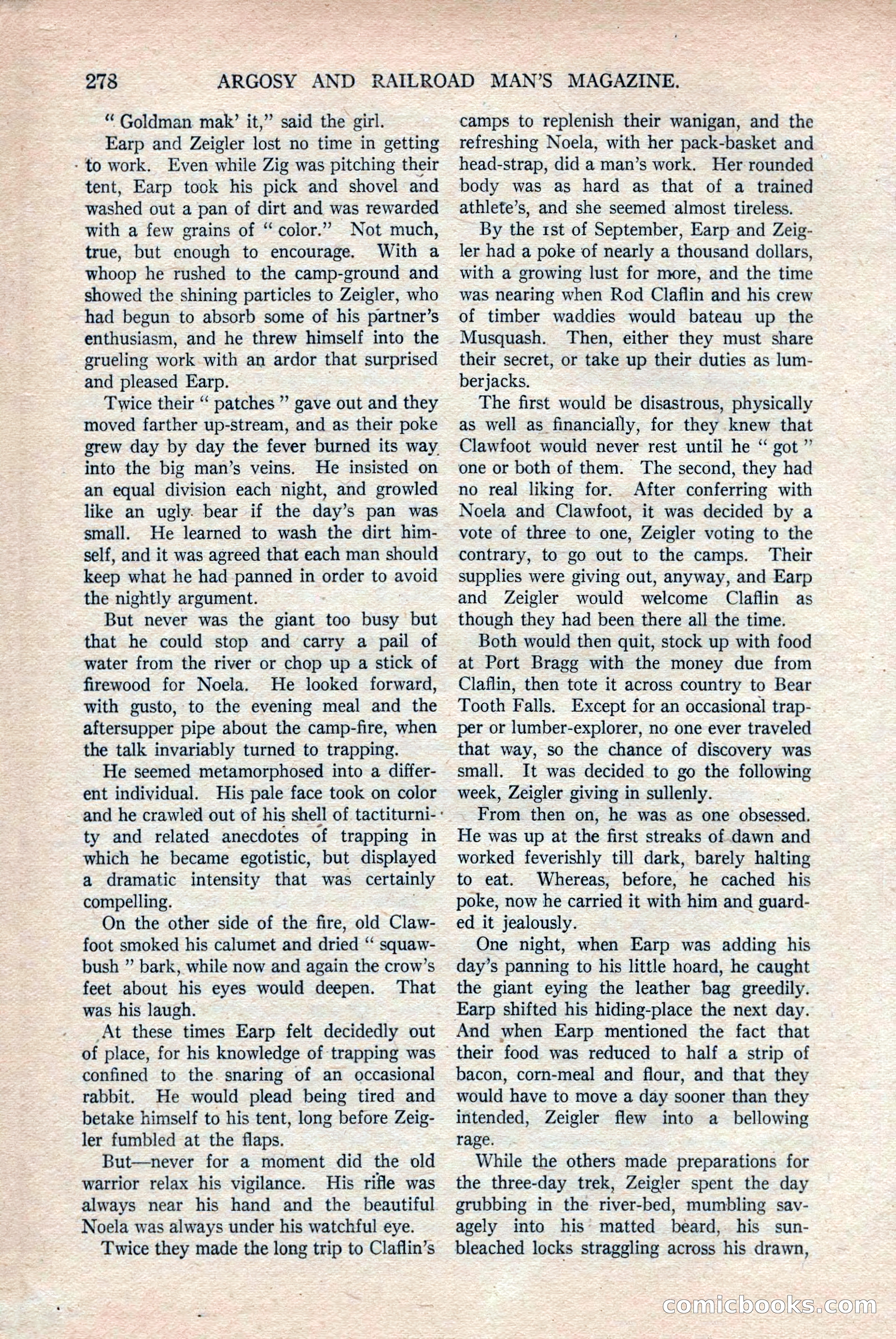 Argosy and Railroad Man's Magazine, Vol. 108 No. 2 — page 112 of 188