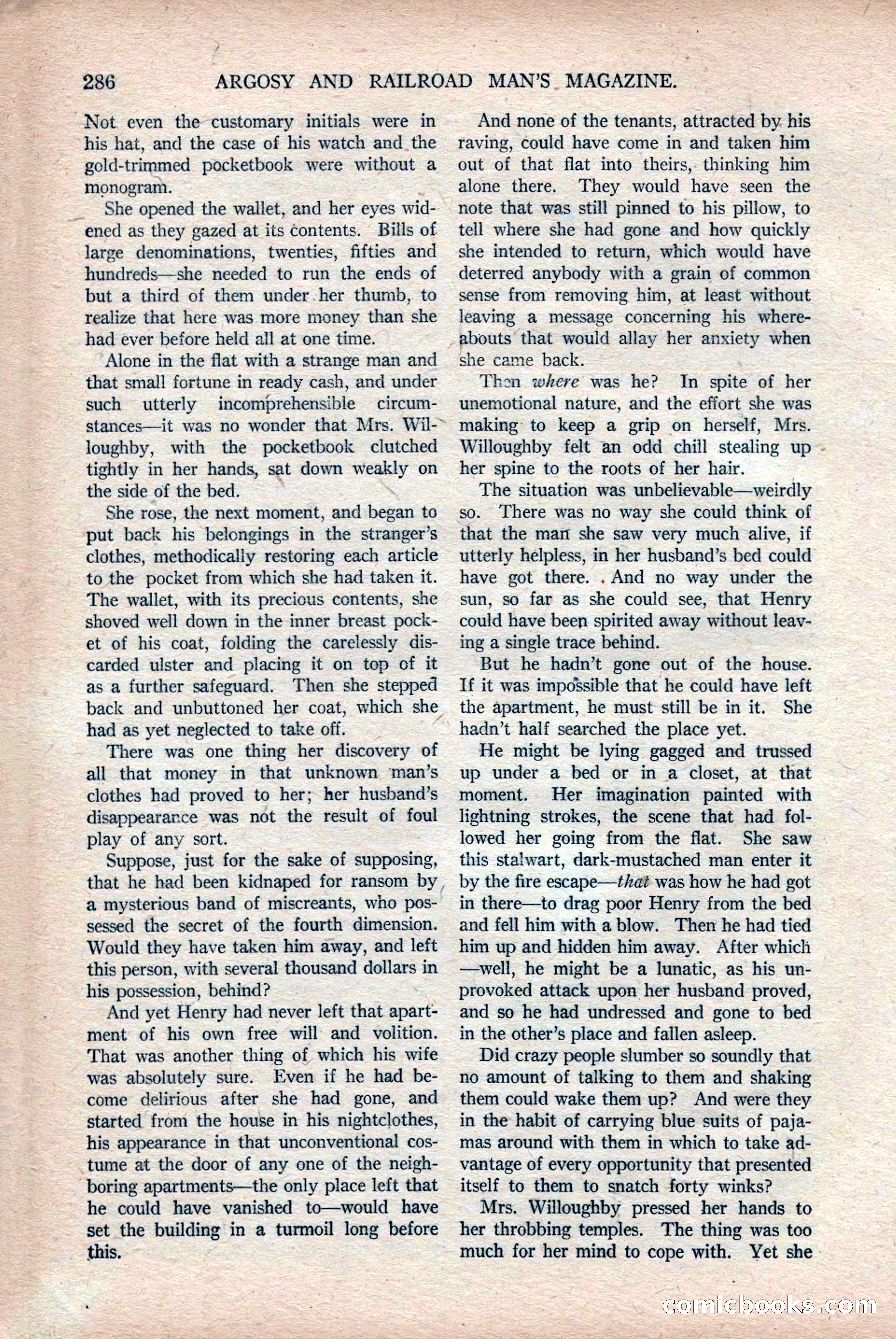 Argosy and Railroad Man's Magazine, Vol. 108 No. 2 — page 120 of 188