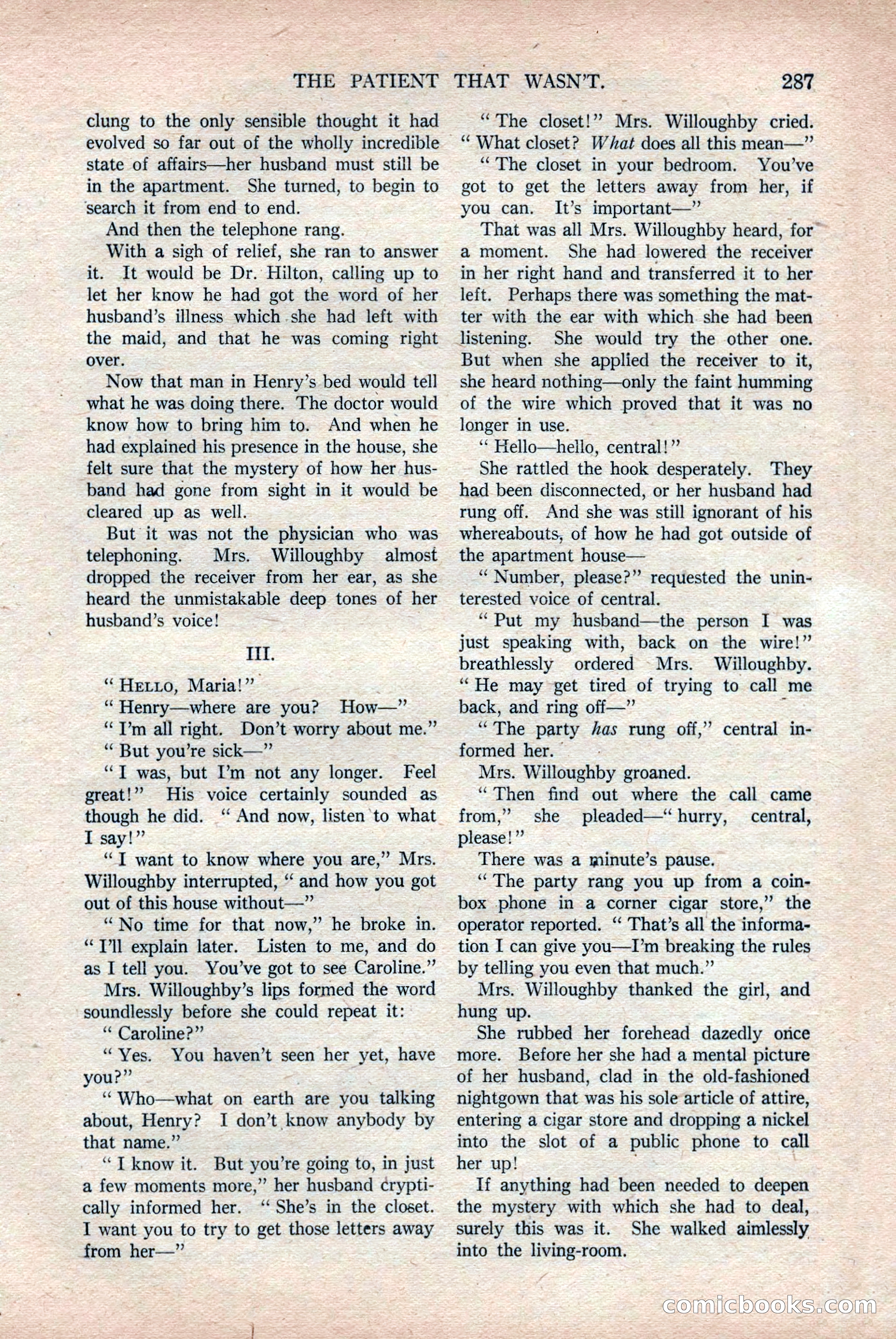 Argosy and Railroad Man's Magazine, Vol. 108 No. 2 — page 121 of 188