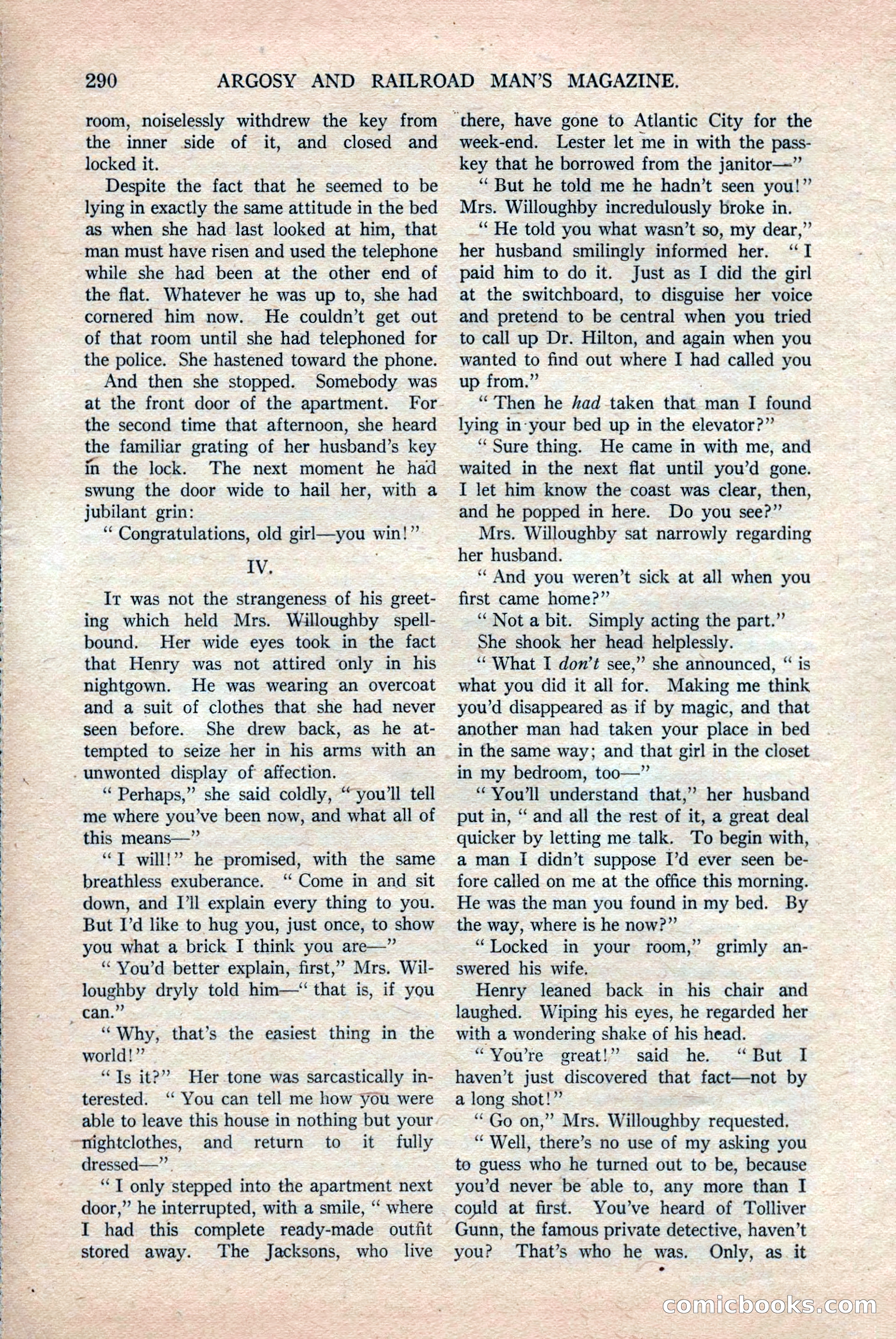 Argosy and Railroad Man's Magazine, Vol. 108 No. 2 — page 124 of 188