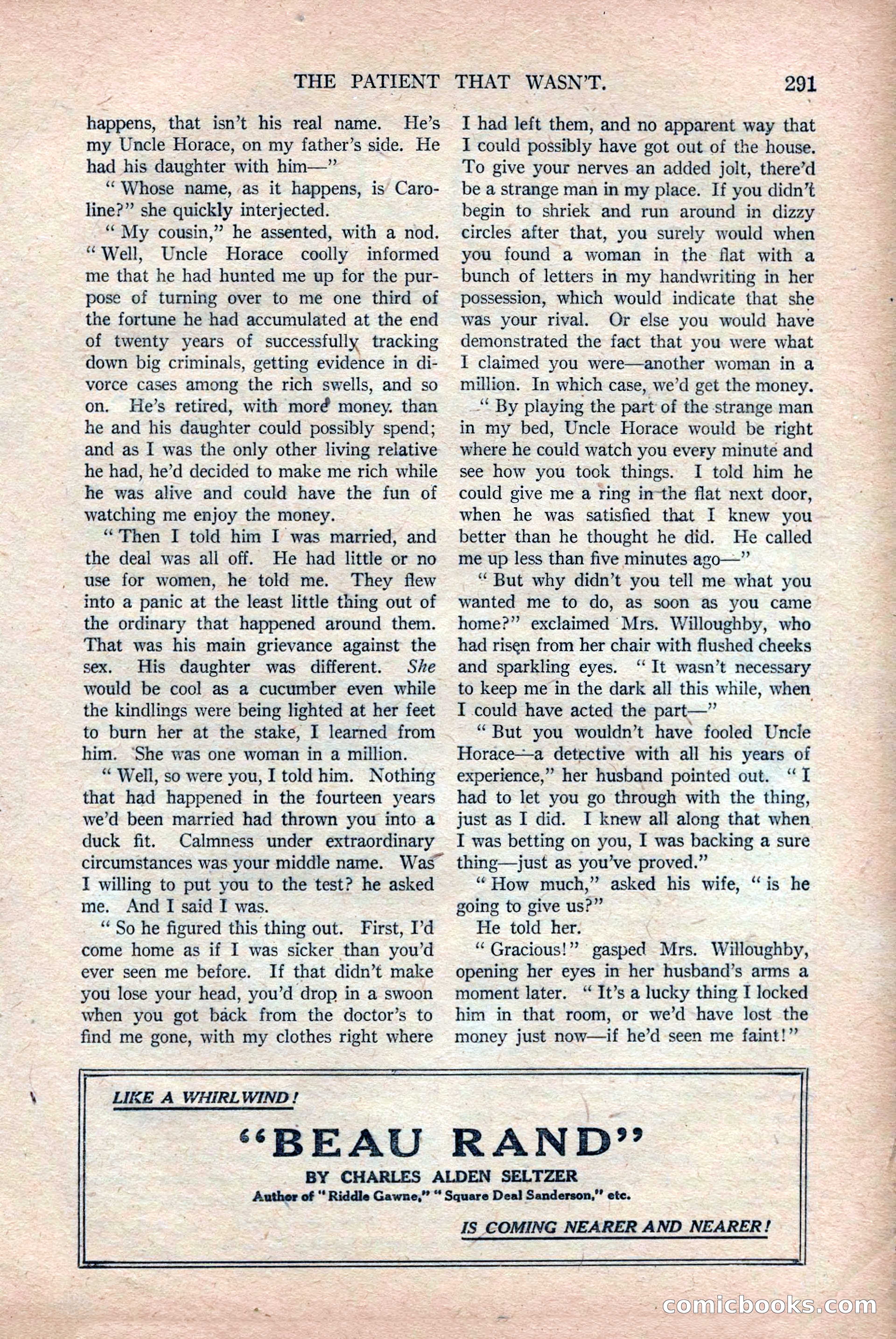 Argosy and Railroad Man's Magazine, Vol. 108 No. 2 — page 125 of 188