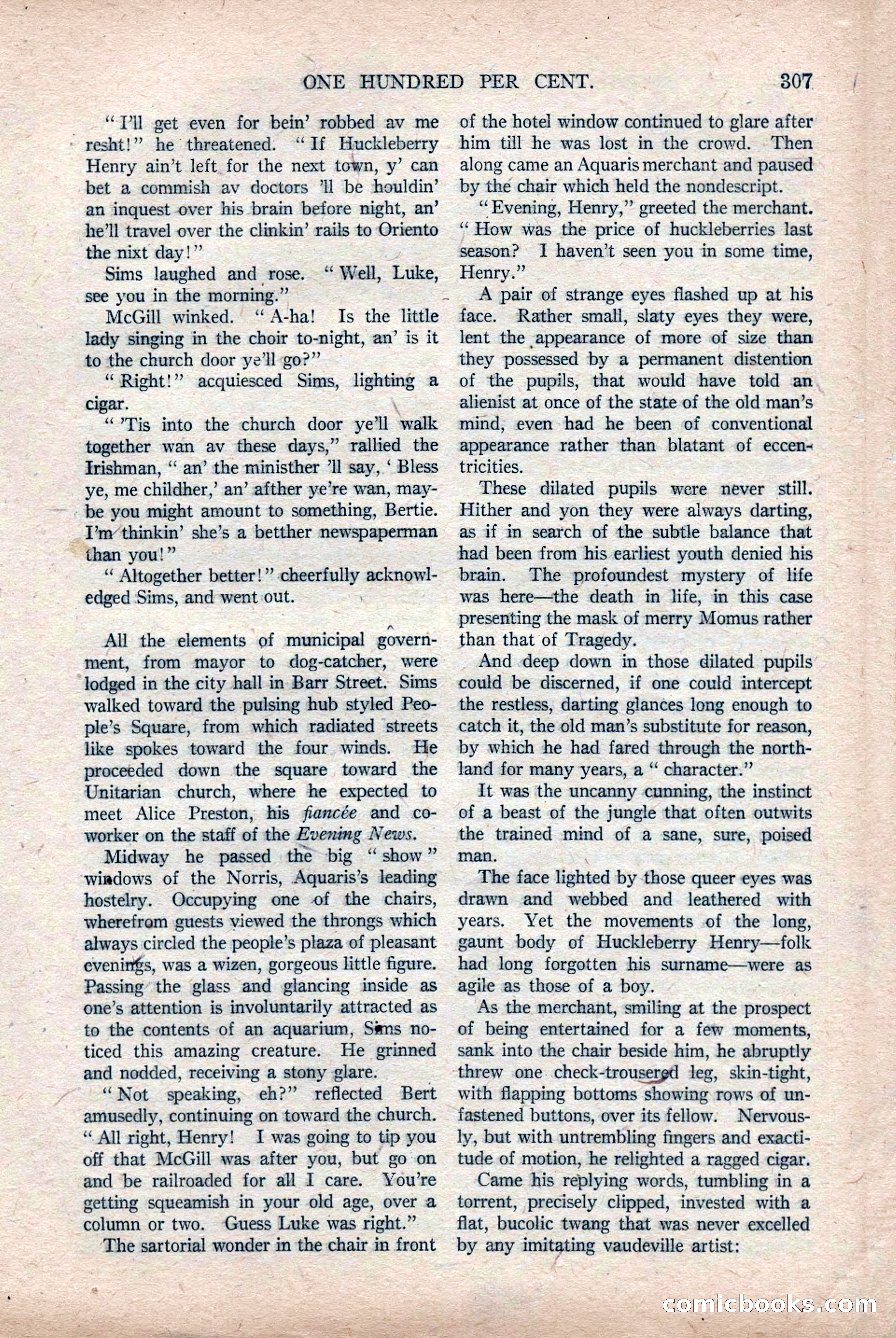 Argosy and Railroad Man's Magazine, Vol. 108 No. 2 — page 141 of 188