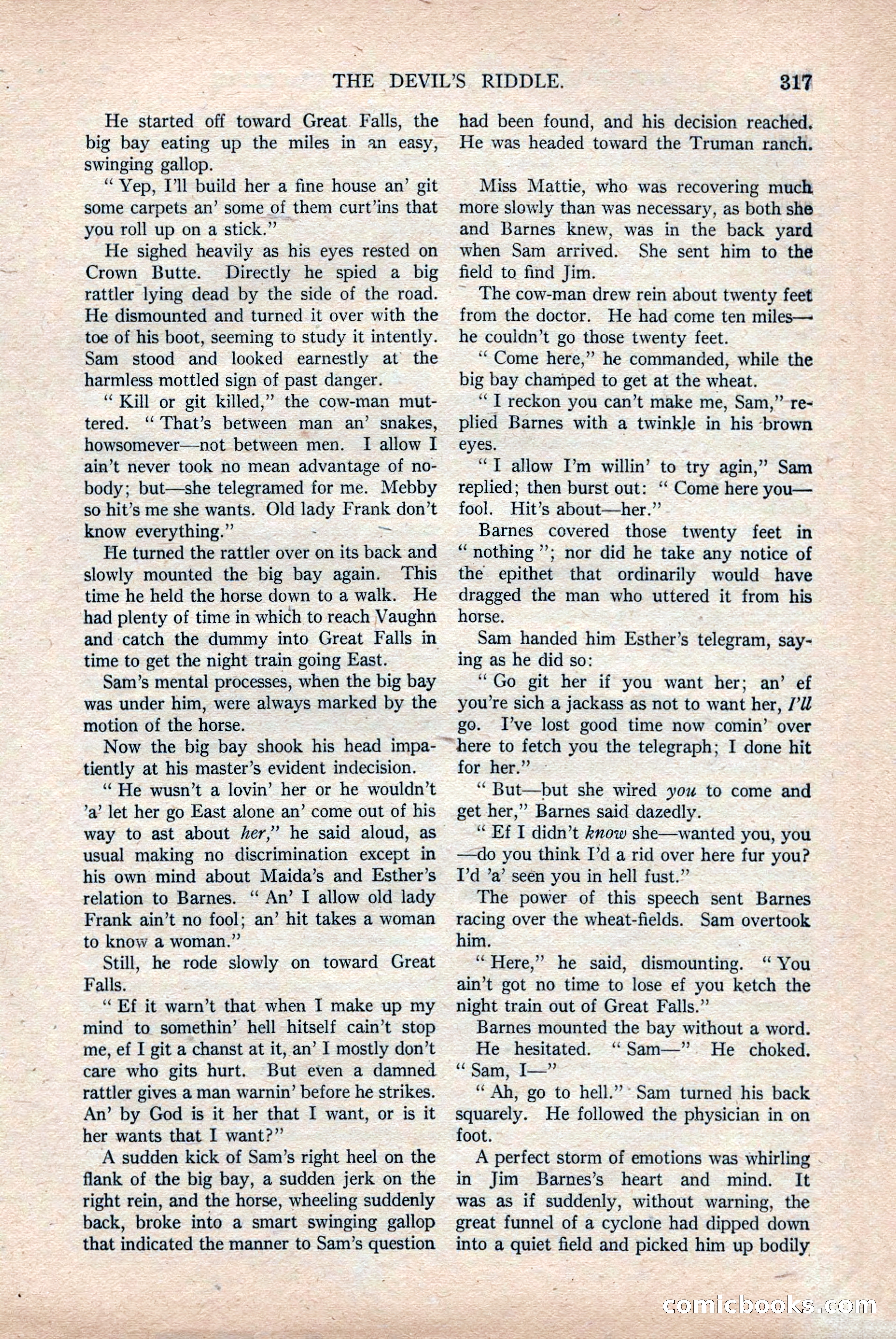 Argosy and Railroad Man's Magazine, Vol. 108 No. 2 — page 151 of 188