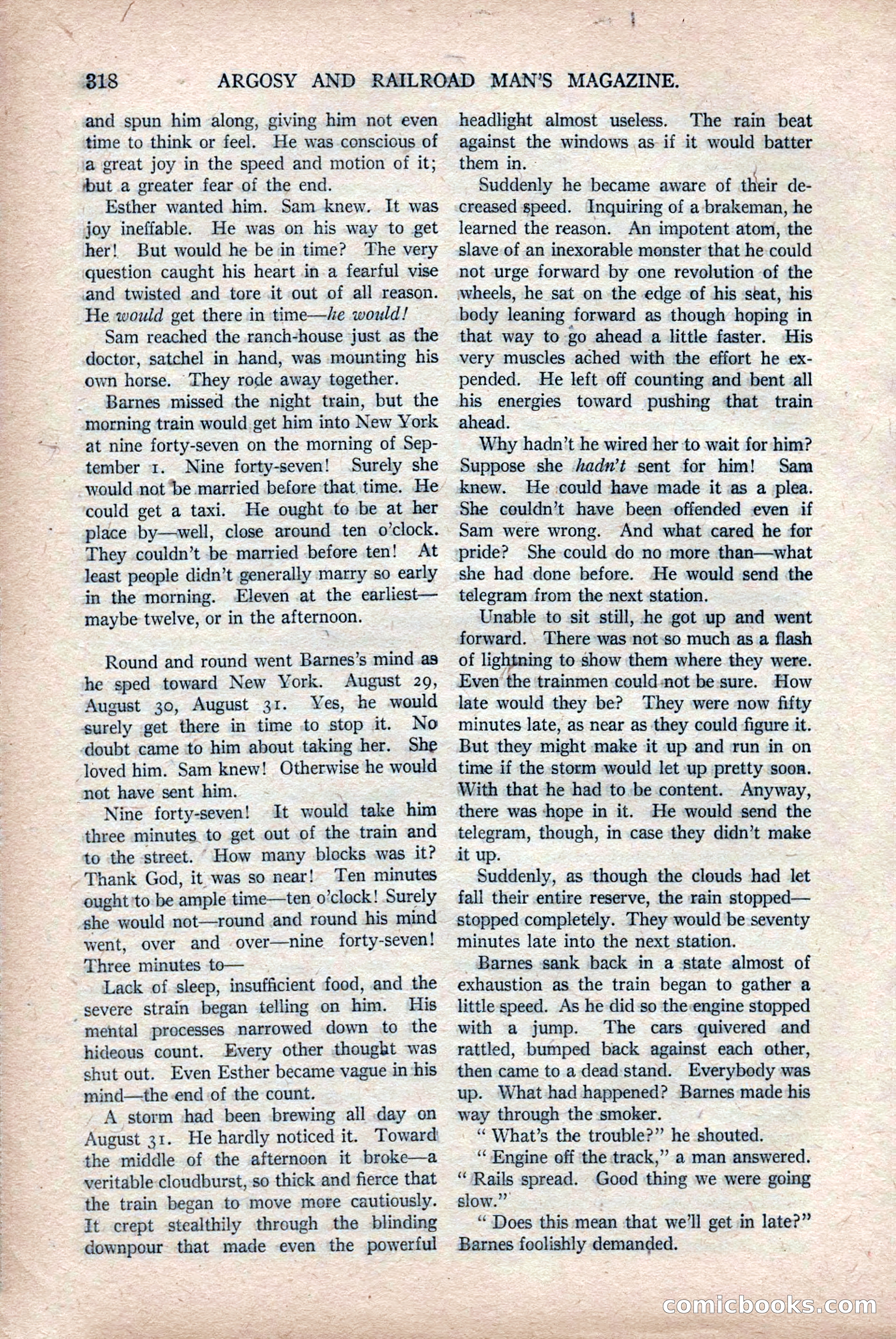 Argosy and Railroad Man's Magazine, Vol. 108 No. 2 — page 152 of 188