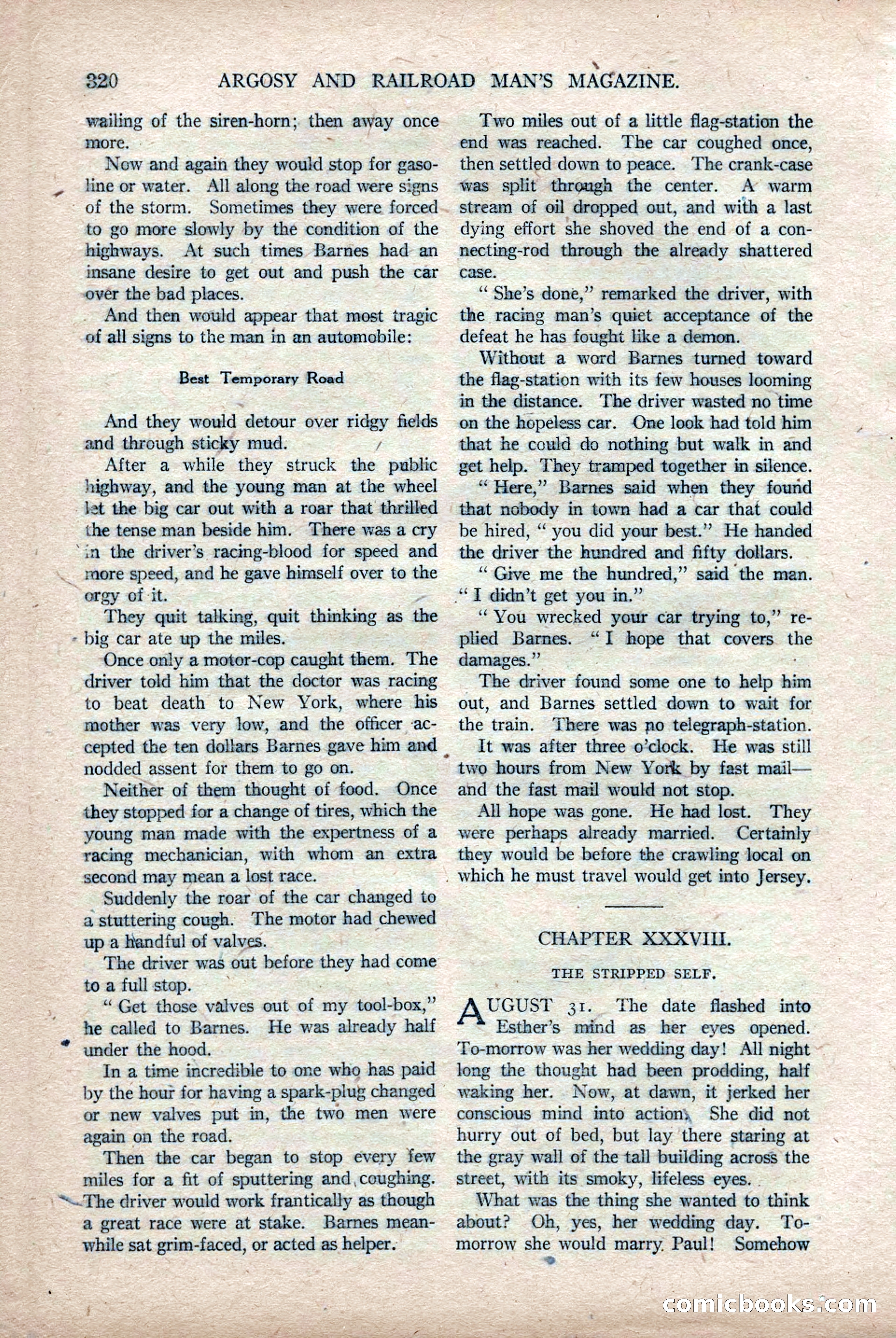 Argosy and Railroad Man's Magazine, Vol. 108 No. 2 — page 154 of 188