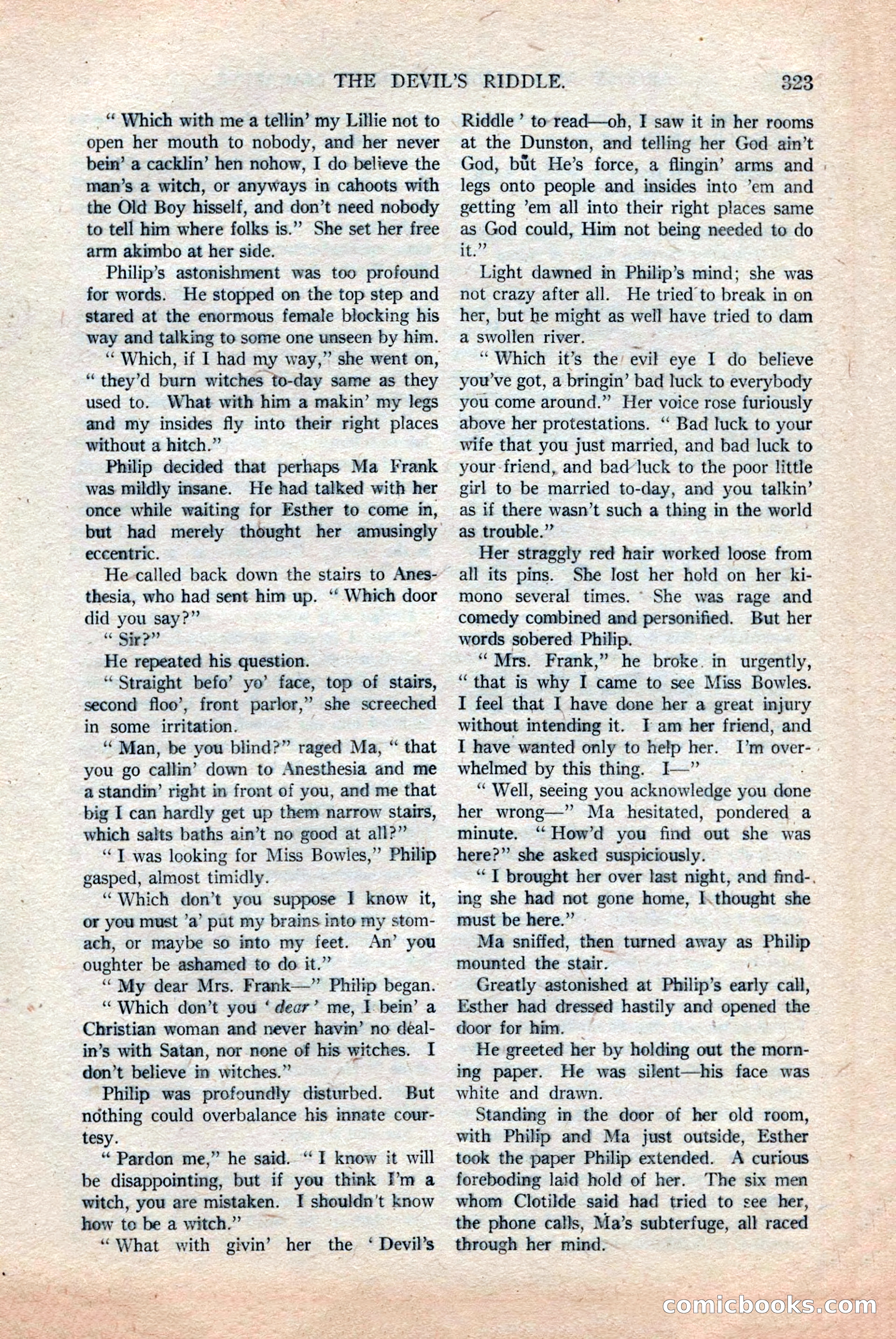 Argosy and Railroad Man's Magazine, Vol. 108 No. 2 — page 157 of 188