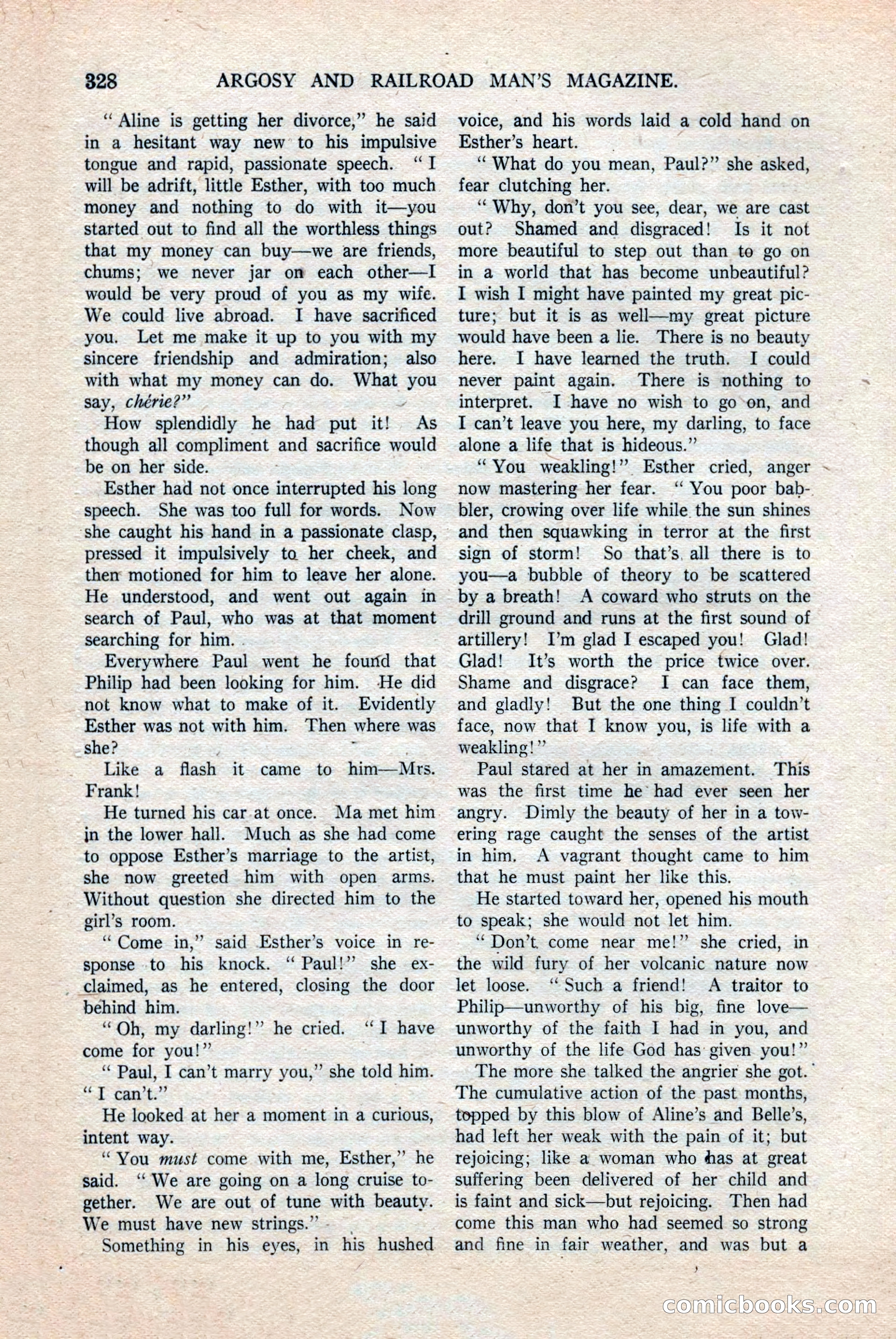 Argosy and Railroad Man's Magazine, Vol. 108 No. 2 — page 162 of 188