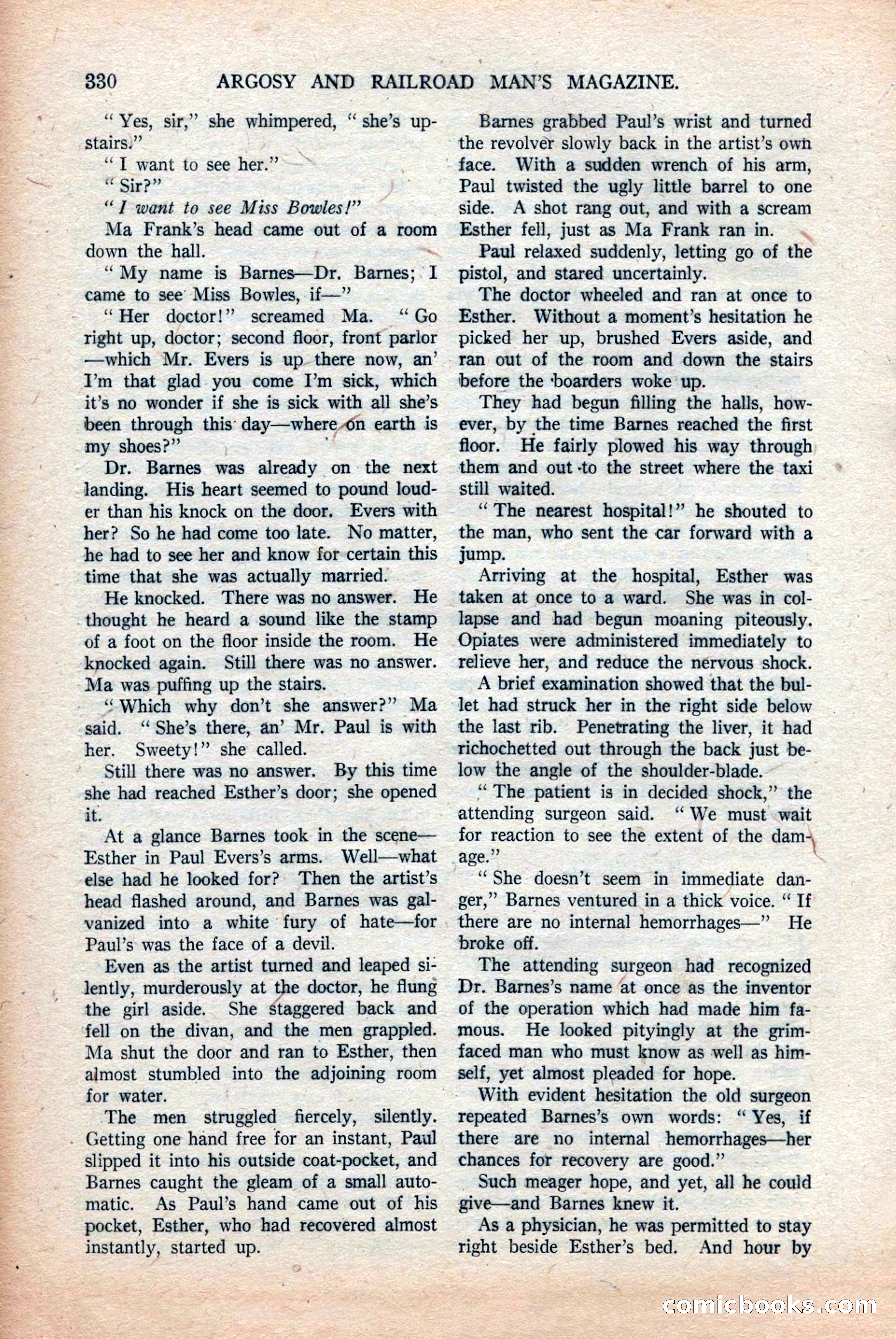 Argosy and Railroad Man's Magazine, Vol. 108 No. 2 — page 164 of 188