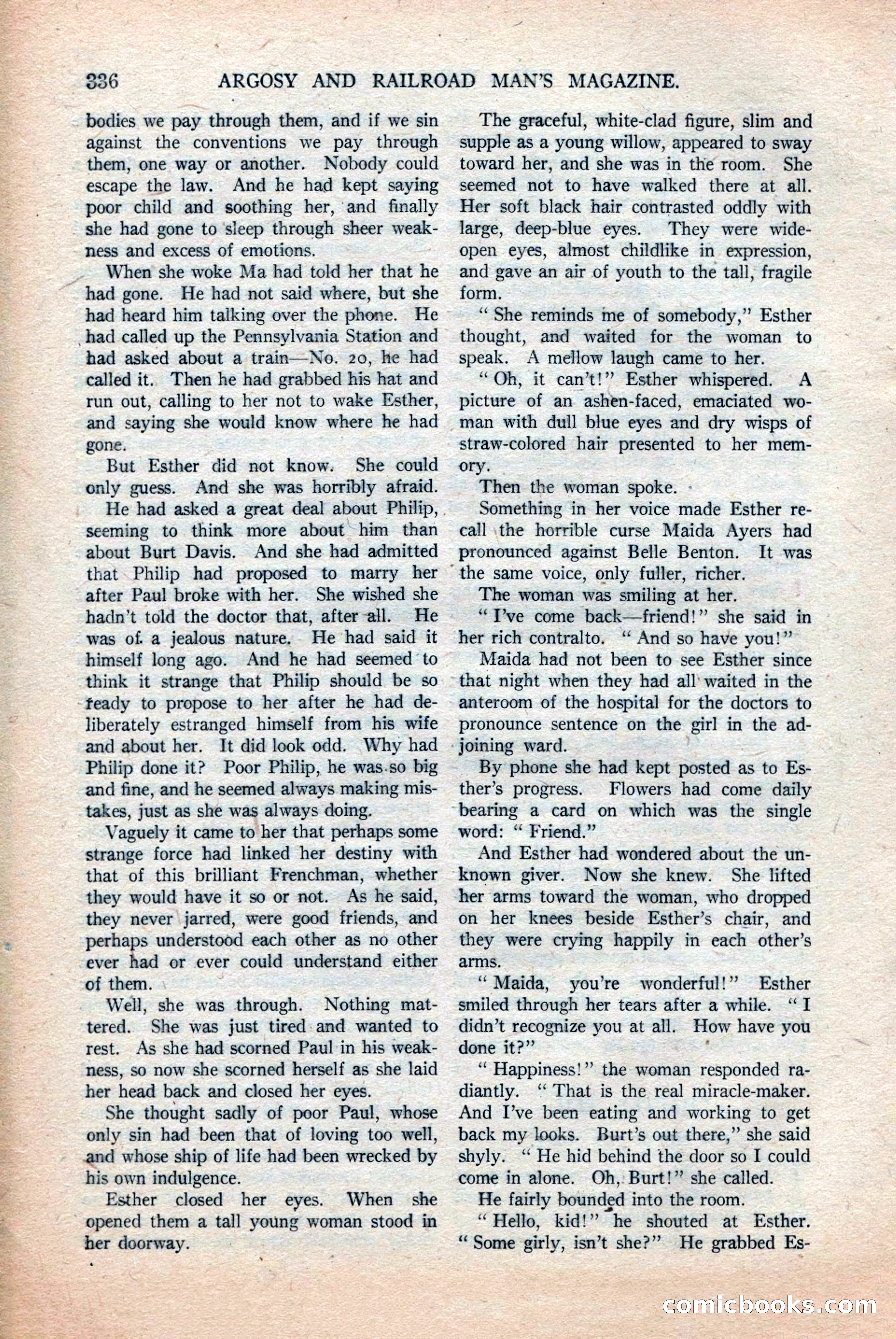 Argosy and Railroad Man's Magazine, Vol. 108 No. 2 — page 170 of 188