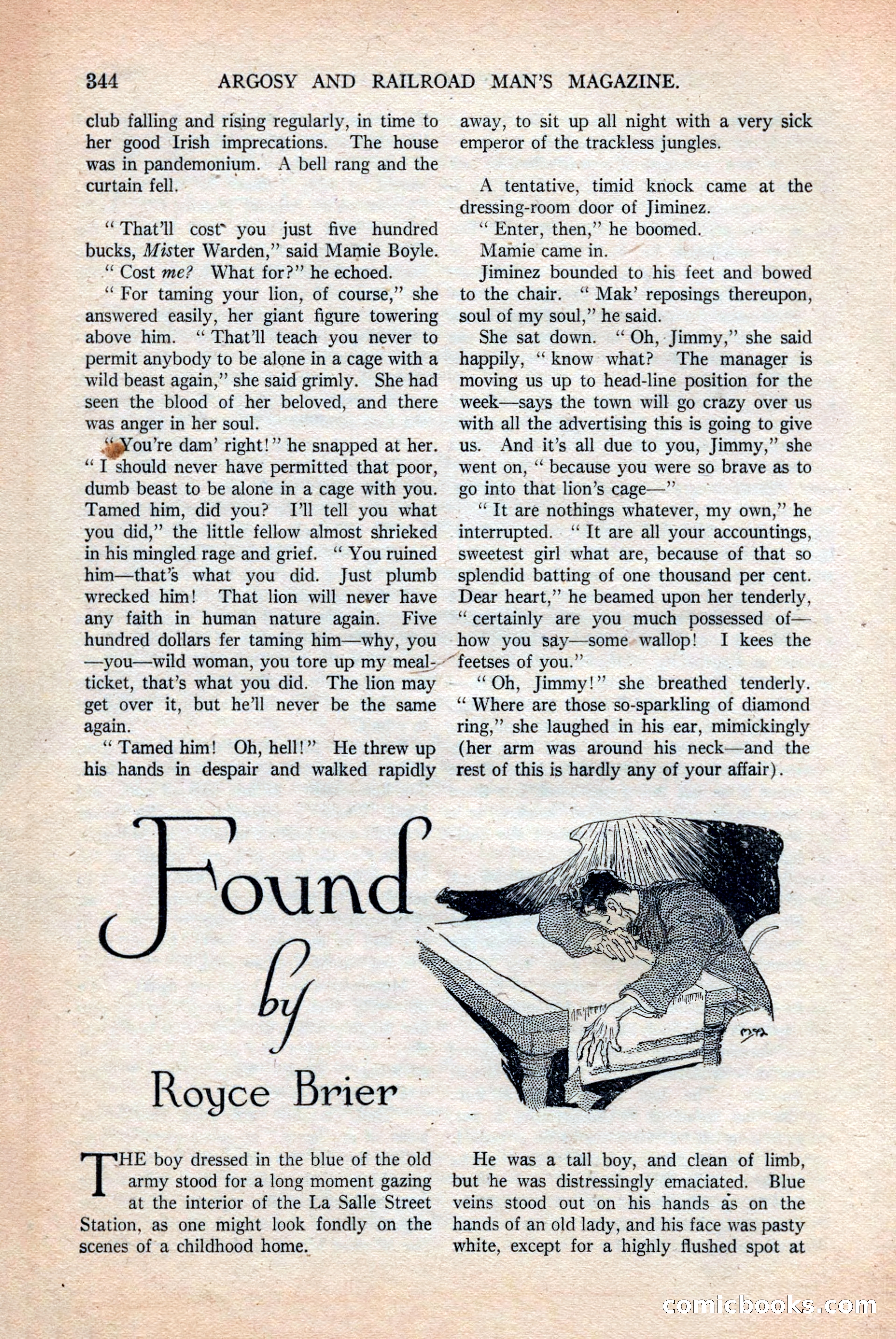 Argosy and Railroad Man's Magazine, Vol. 108 No. 2 — page 178 of 188