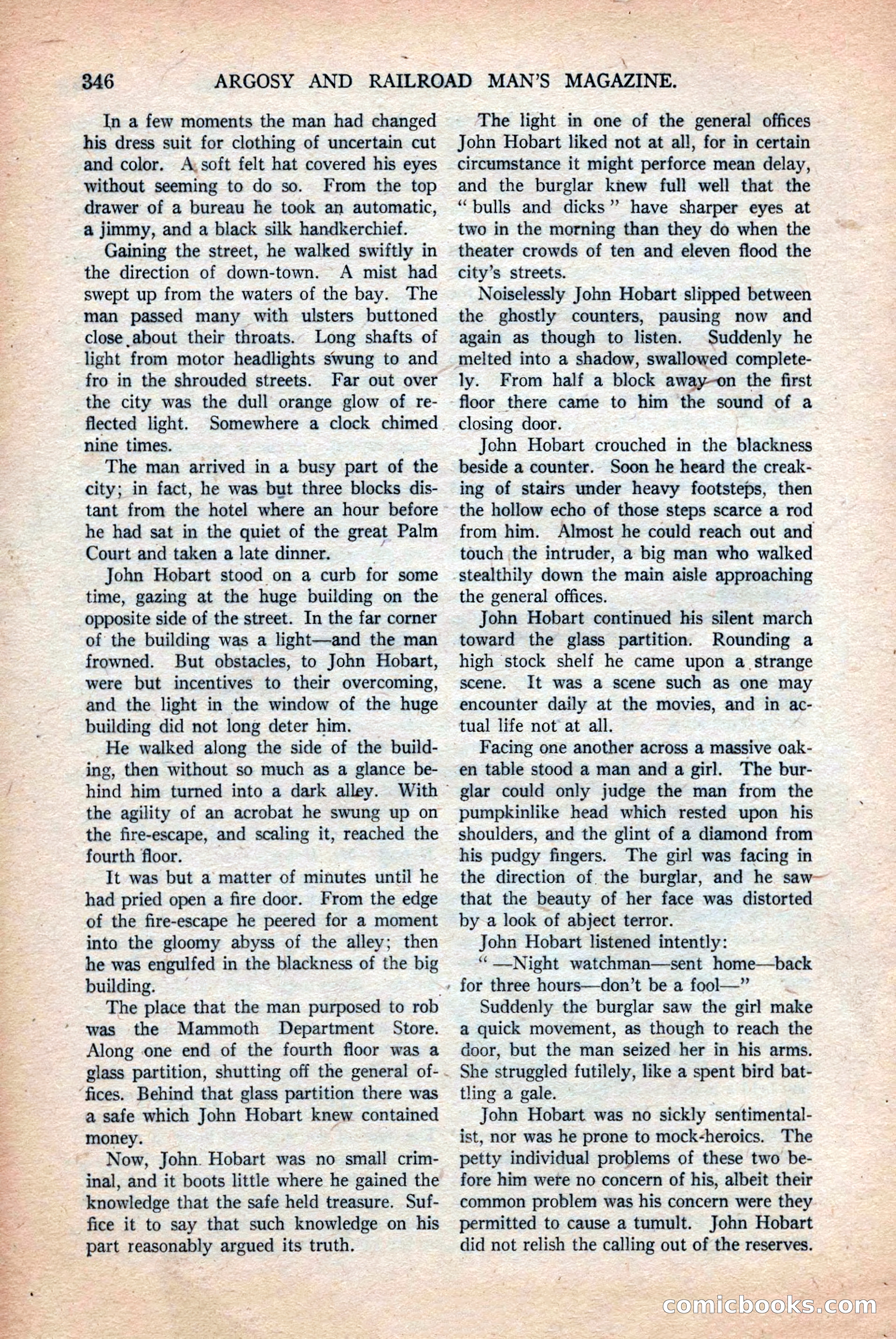 Argosy and Railroad Man's Magazine, Vol. 108 No. 2 — page 180 of 188