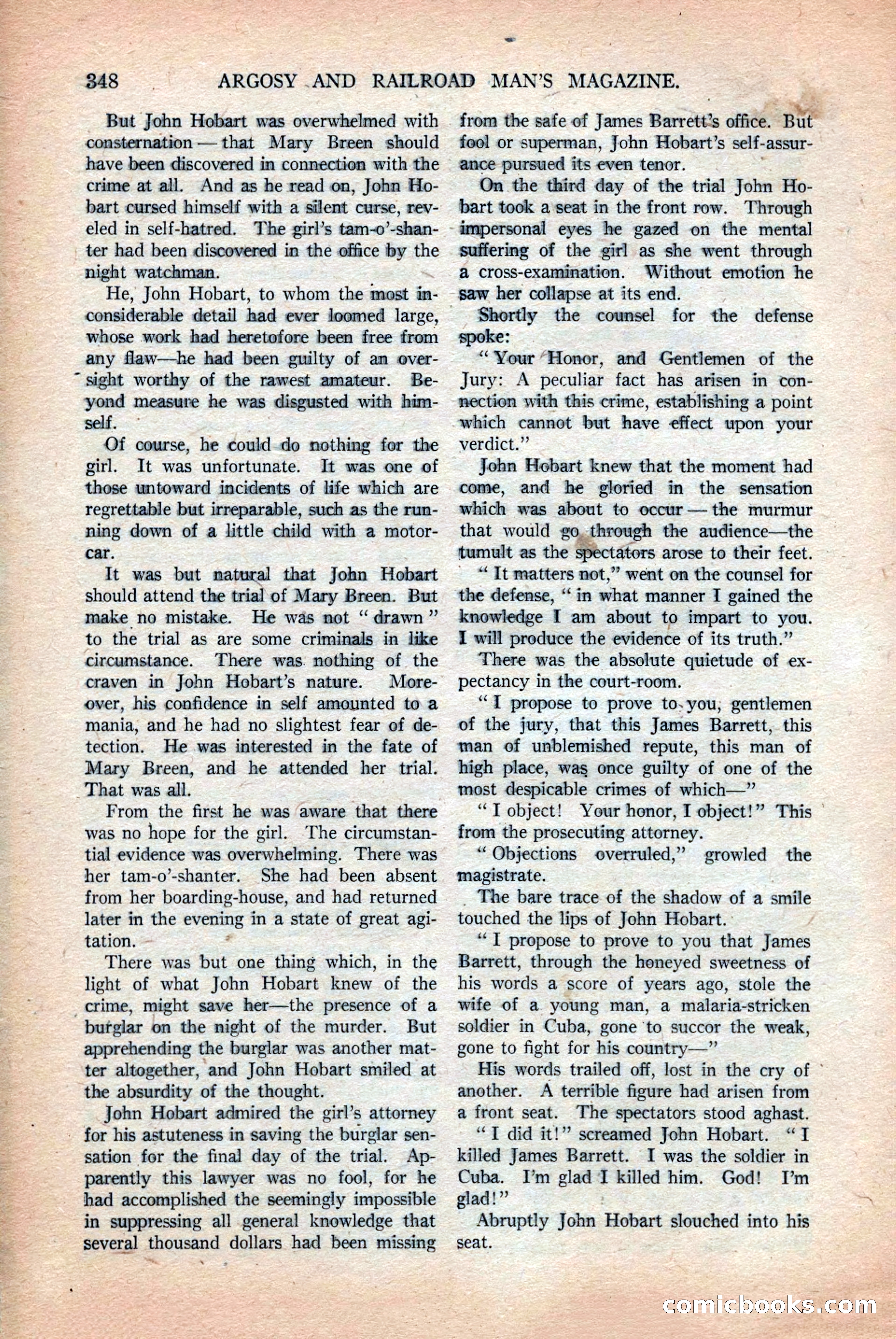 Argosy and Railroad Man's Magazine, Vol. 108 No. 2 — page 182 of 188