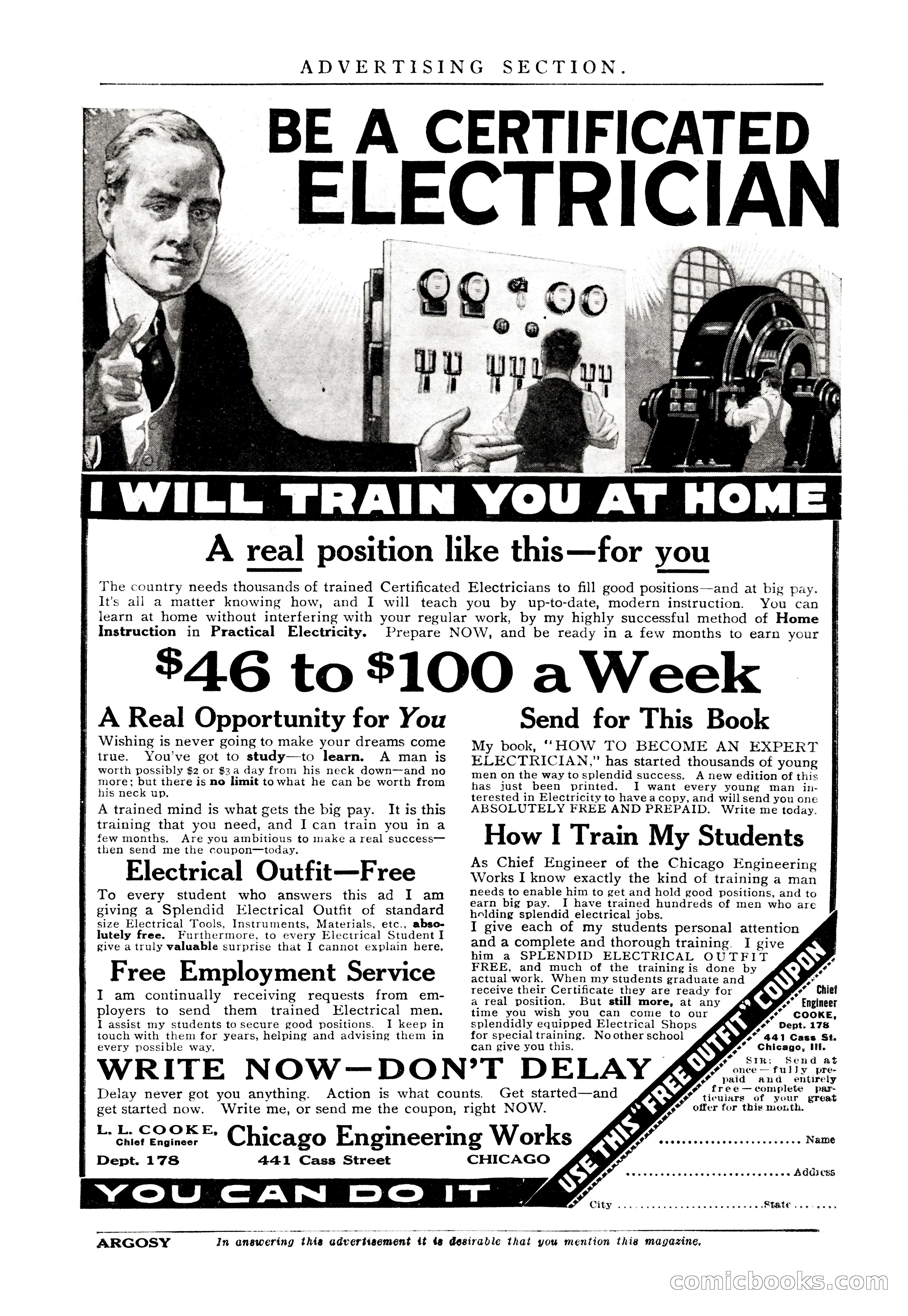 Argosy — "Through Rabat's Eyes" — page 3 of 192