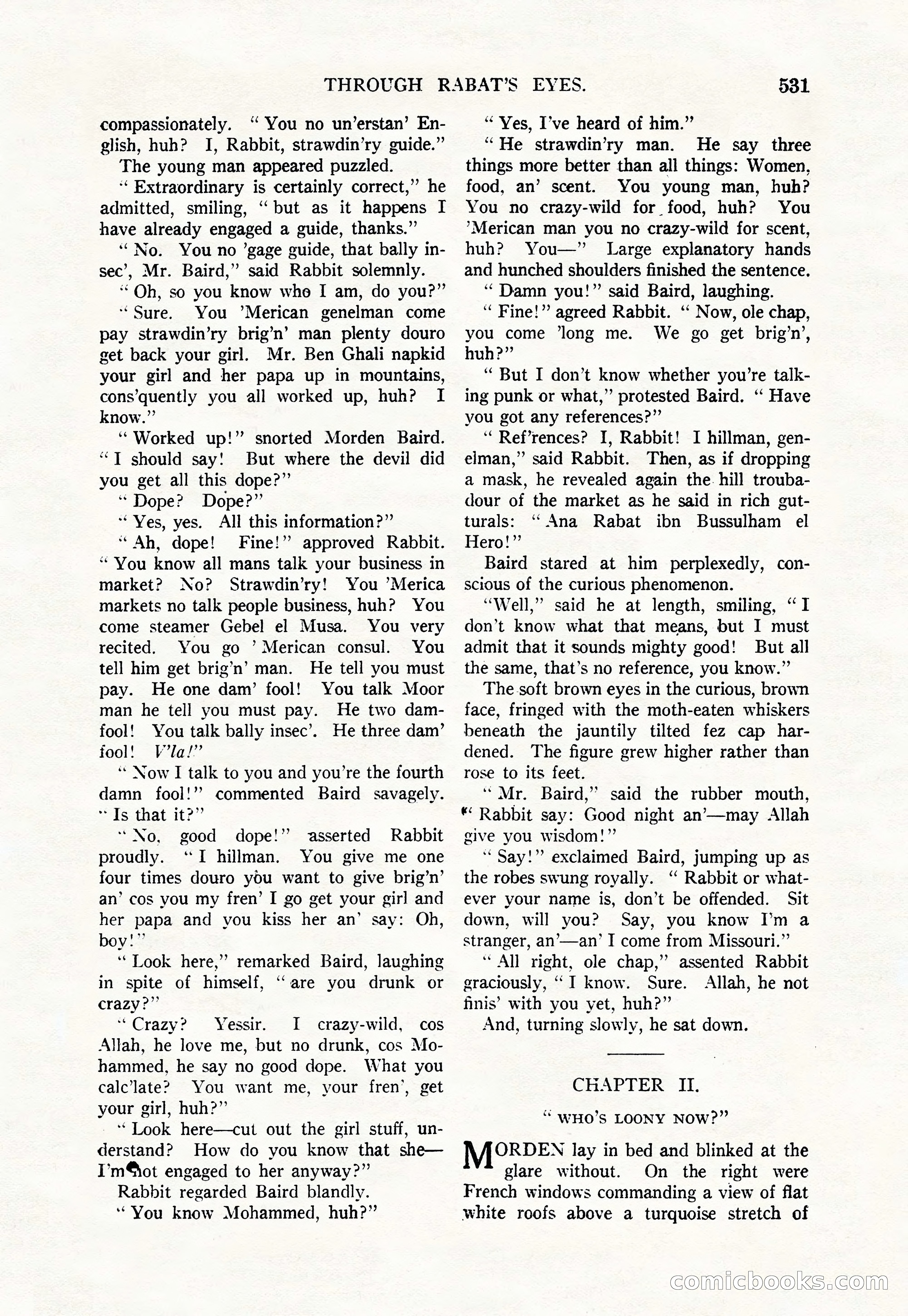 Argosy — "Through Rabat's Eyes" — page 13 of 192