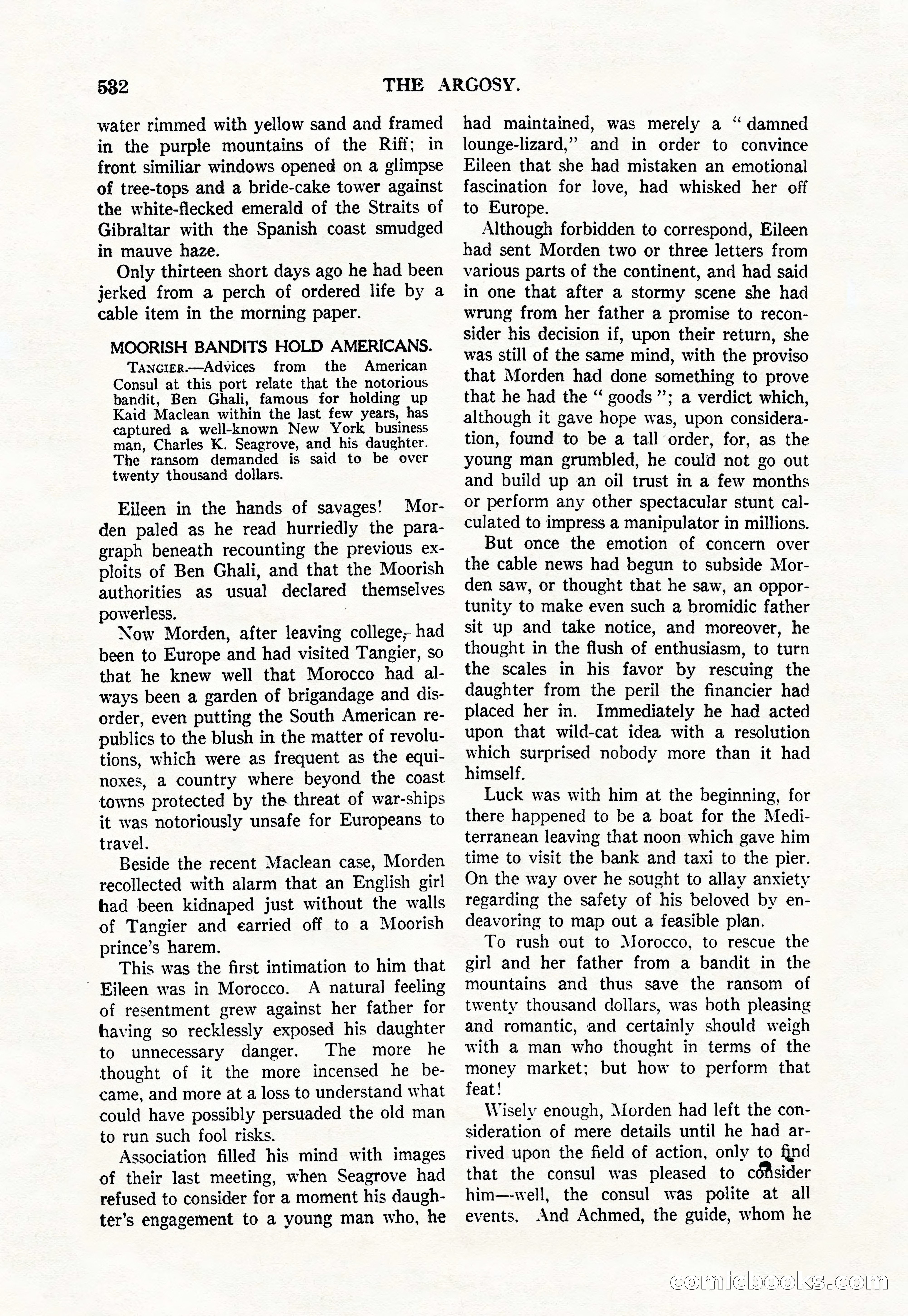 Argosy — "Through Rabat's Eyes" — page 14 of 192