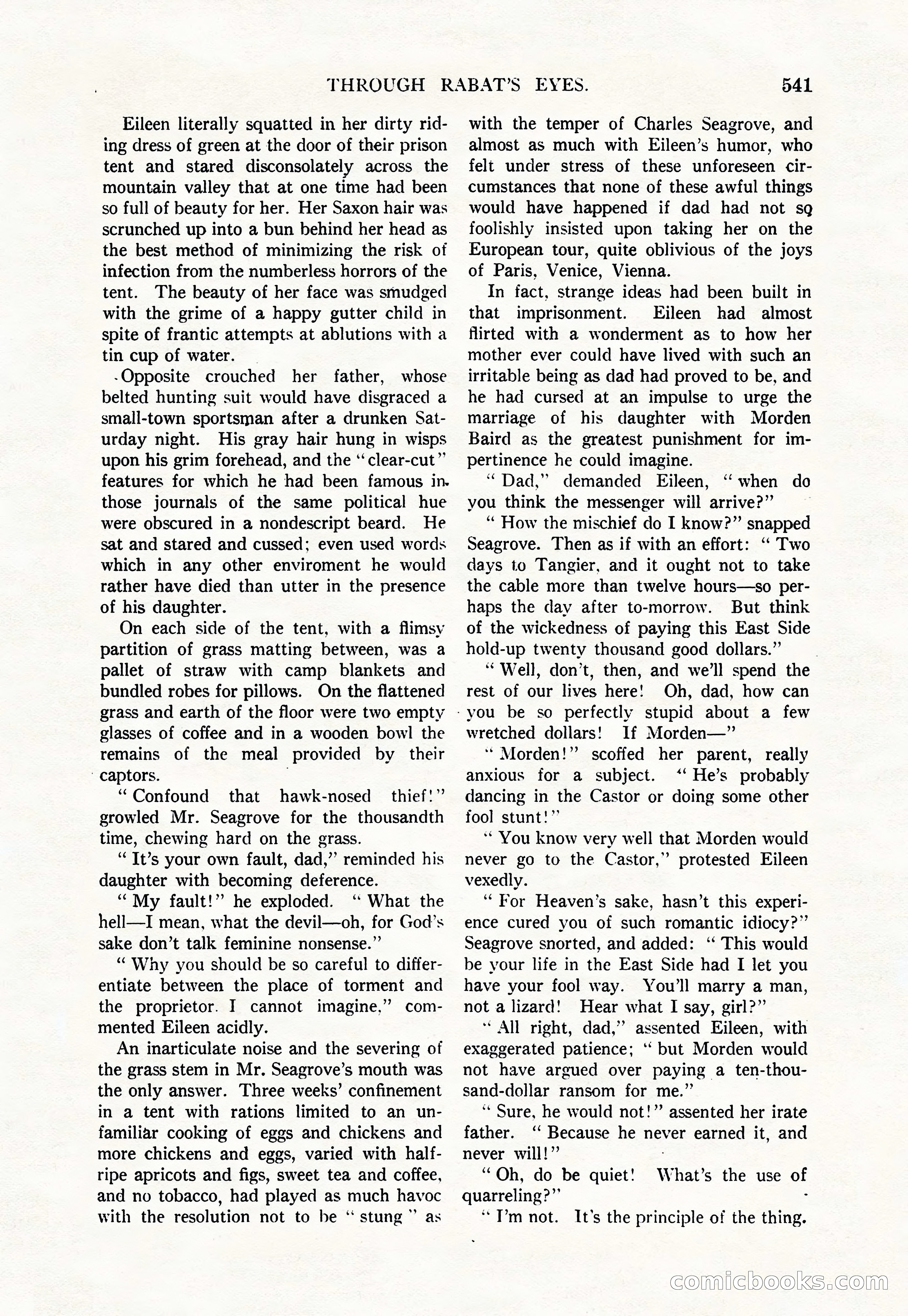 Argosy — "Through Rabat's Eyes" — page 23 of 192