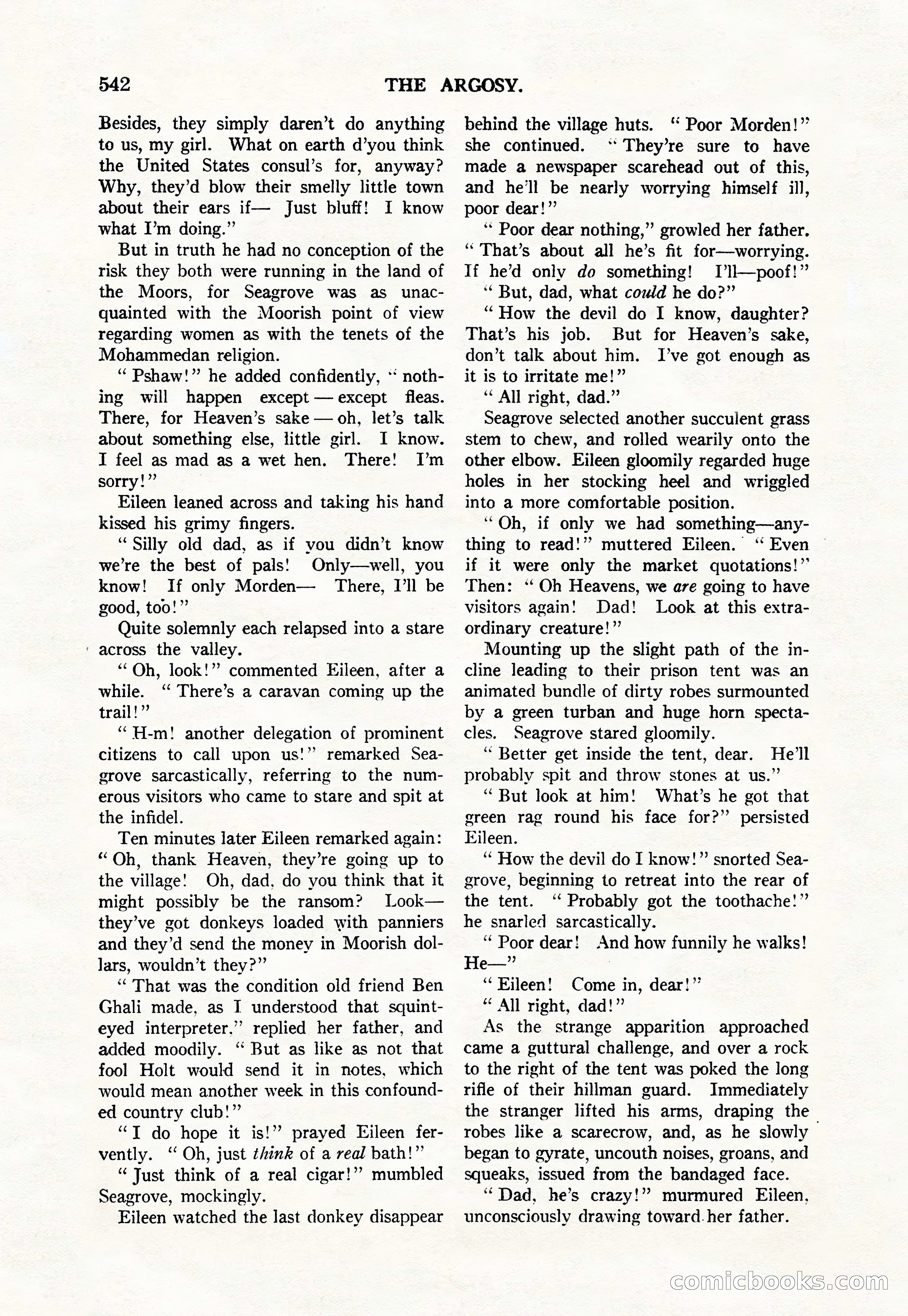 Argosy — "Through Rabat's Eyes" — page 24 of 192