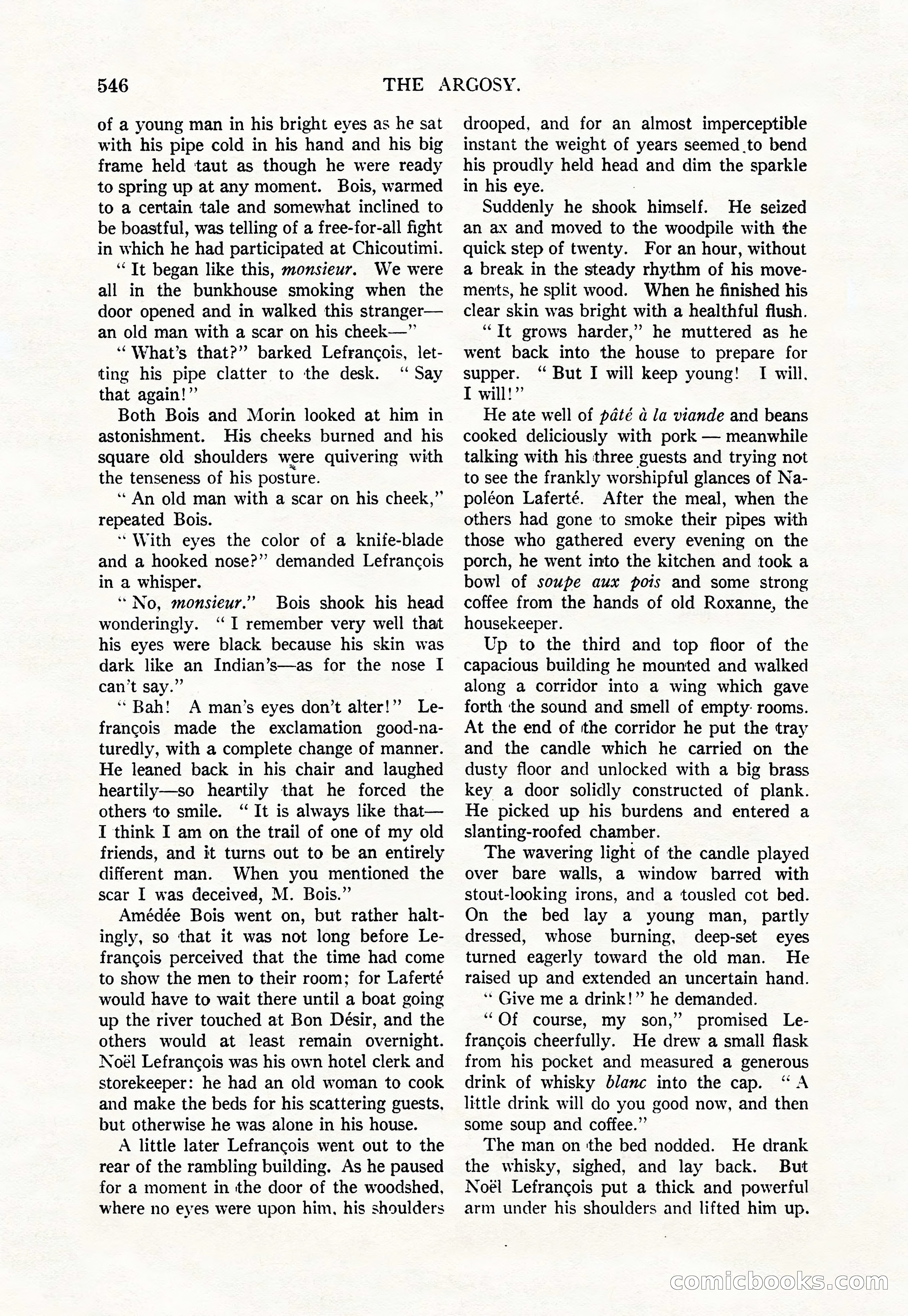 Argosy — "Through Rabat's Eyes" — page 28 of 192