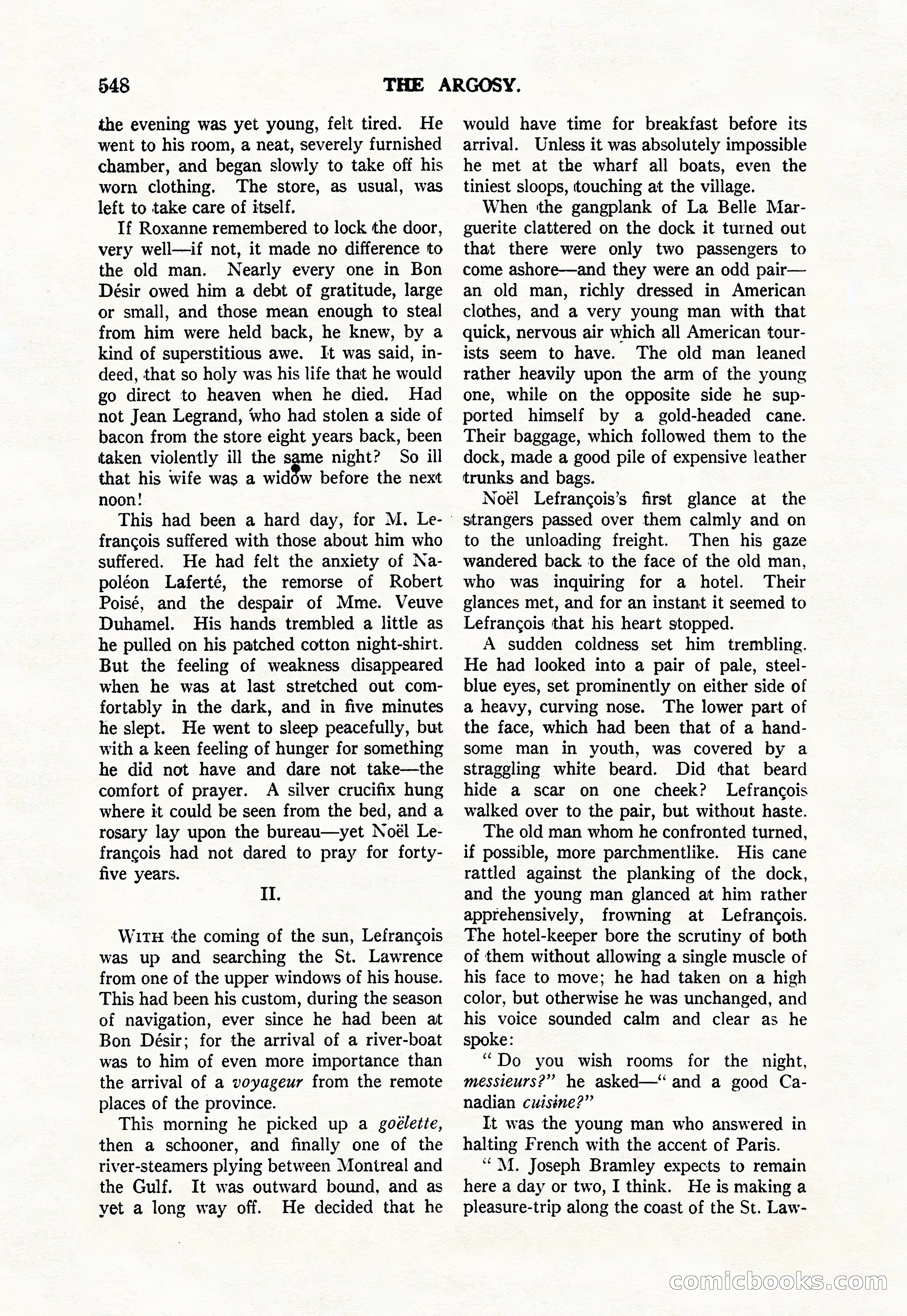 Argosy — "Through Rabat's Eyes" — page 30 of 192