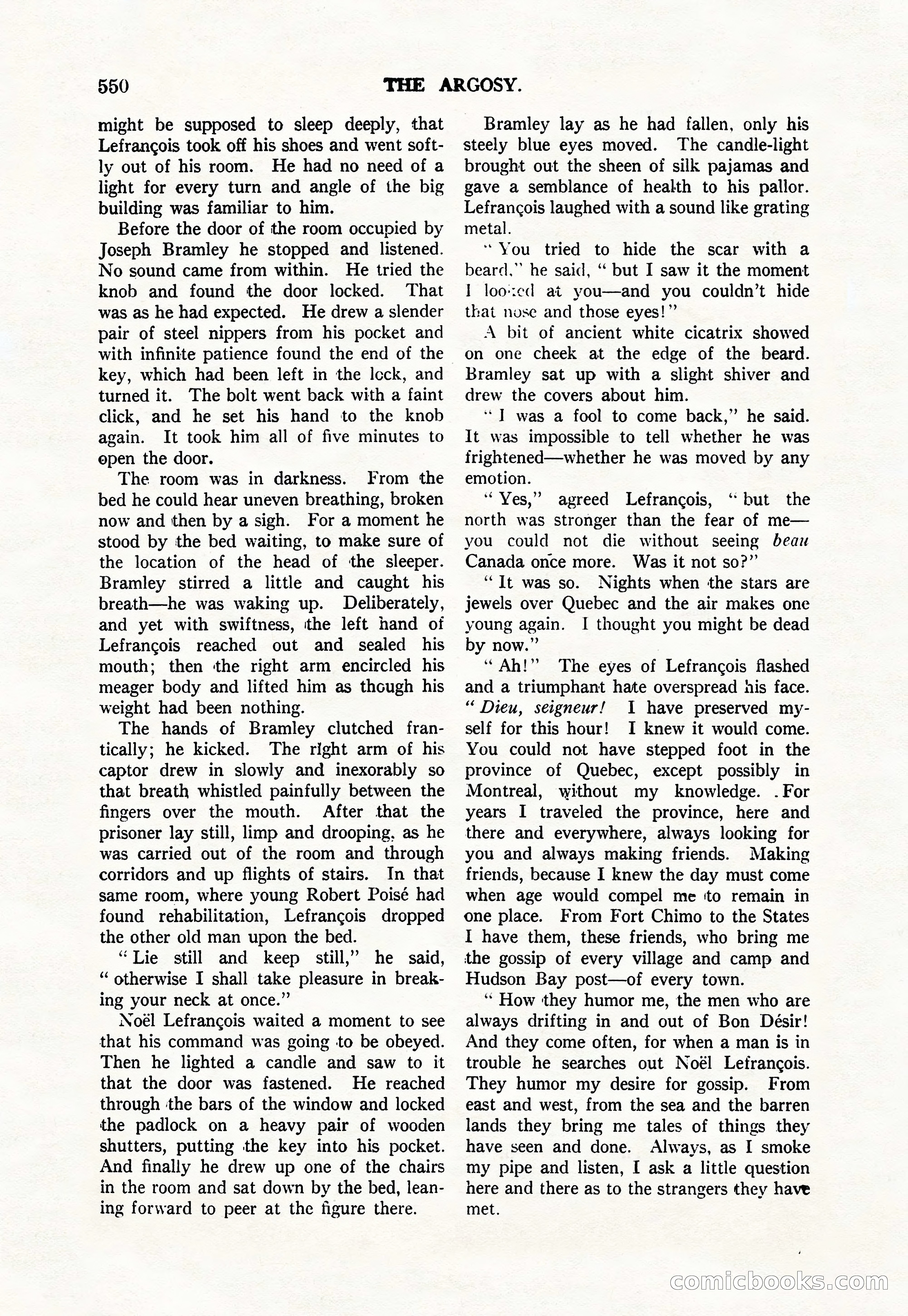 Argosy — "Through Rabat's Eyes" — page 32 of 192