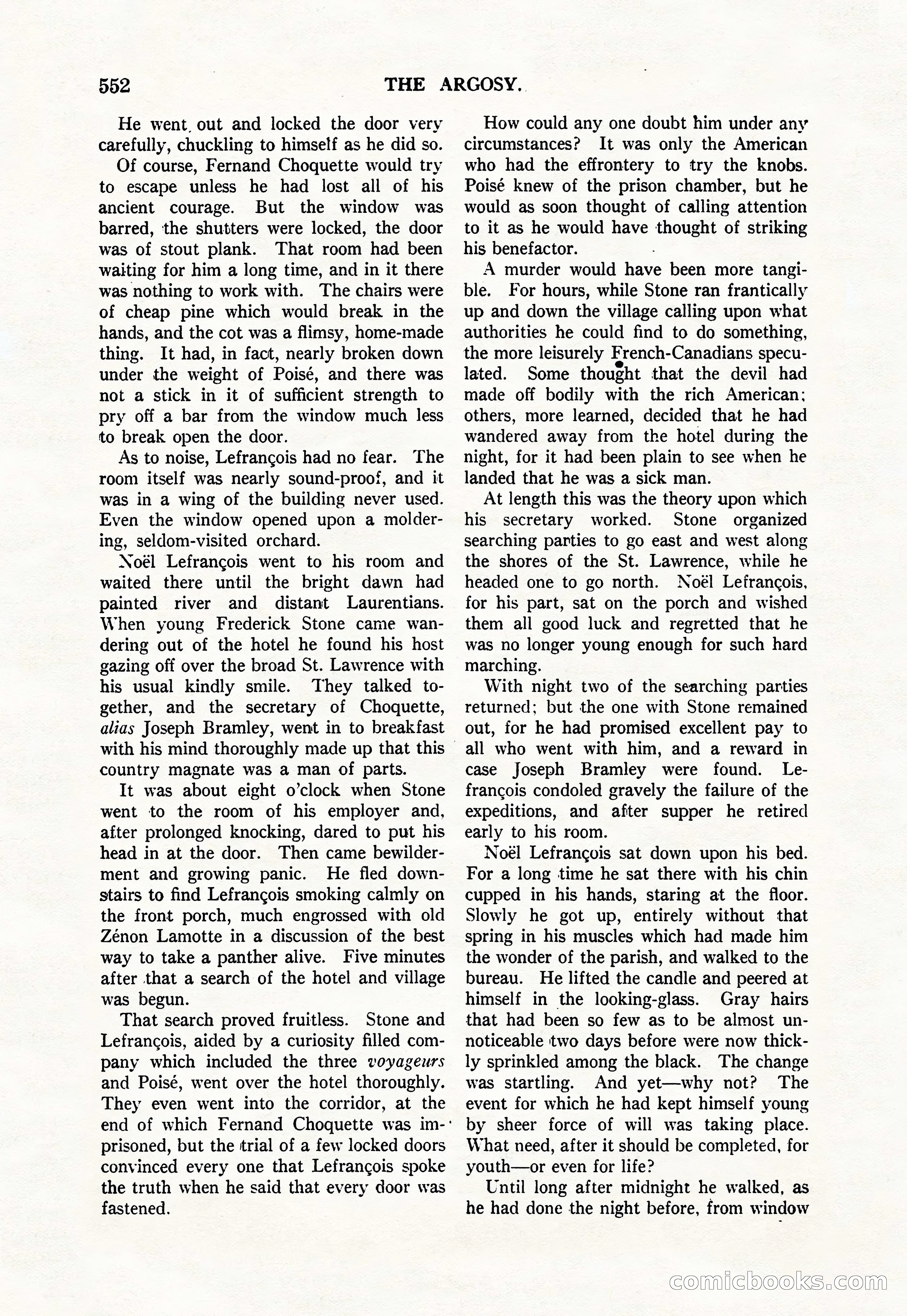Argosy — "Through Rabat's Eyes" — page 34 of 192