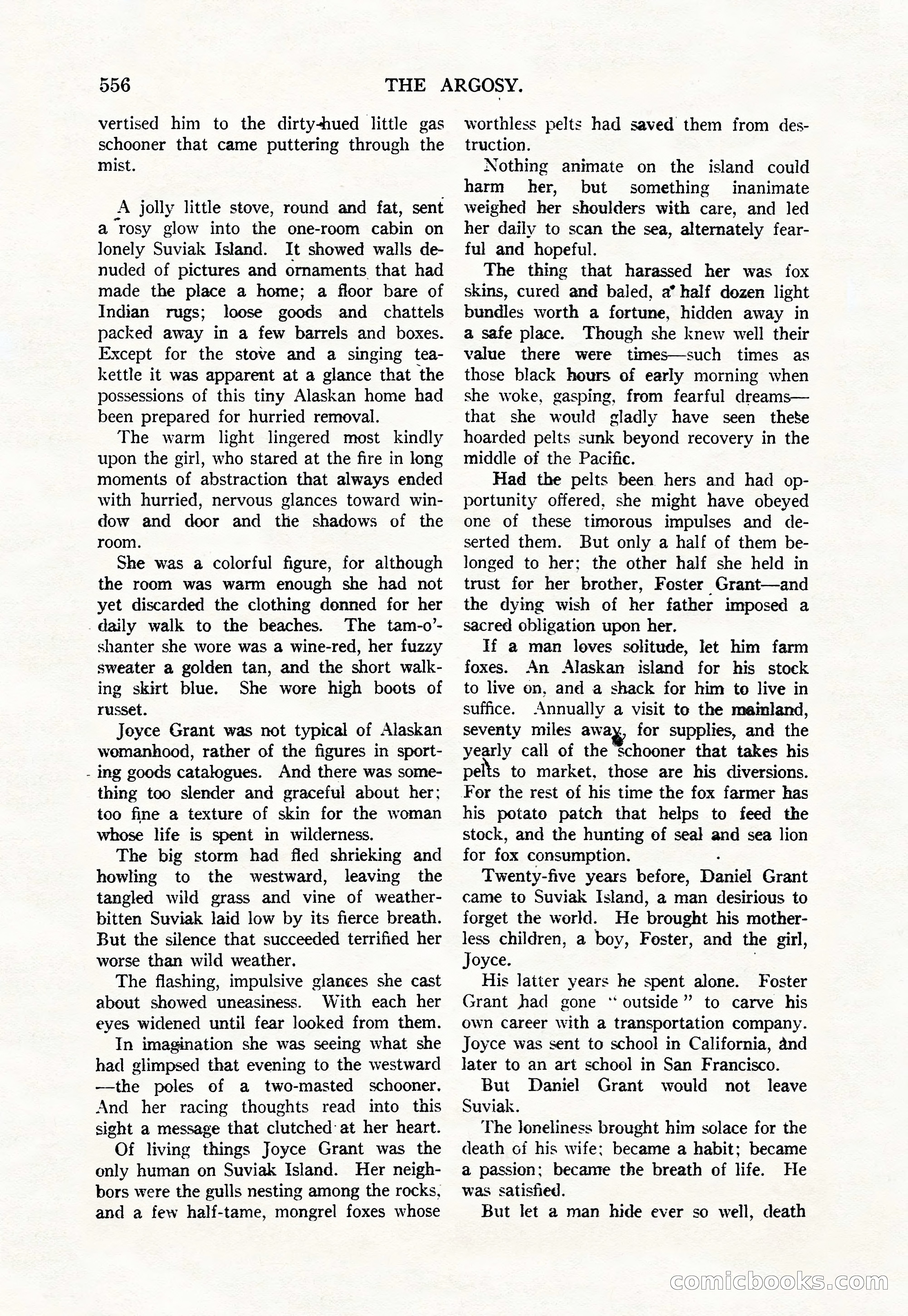 Argosy — "Through Rabat's Eyes" — page 38 of 192