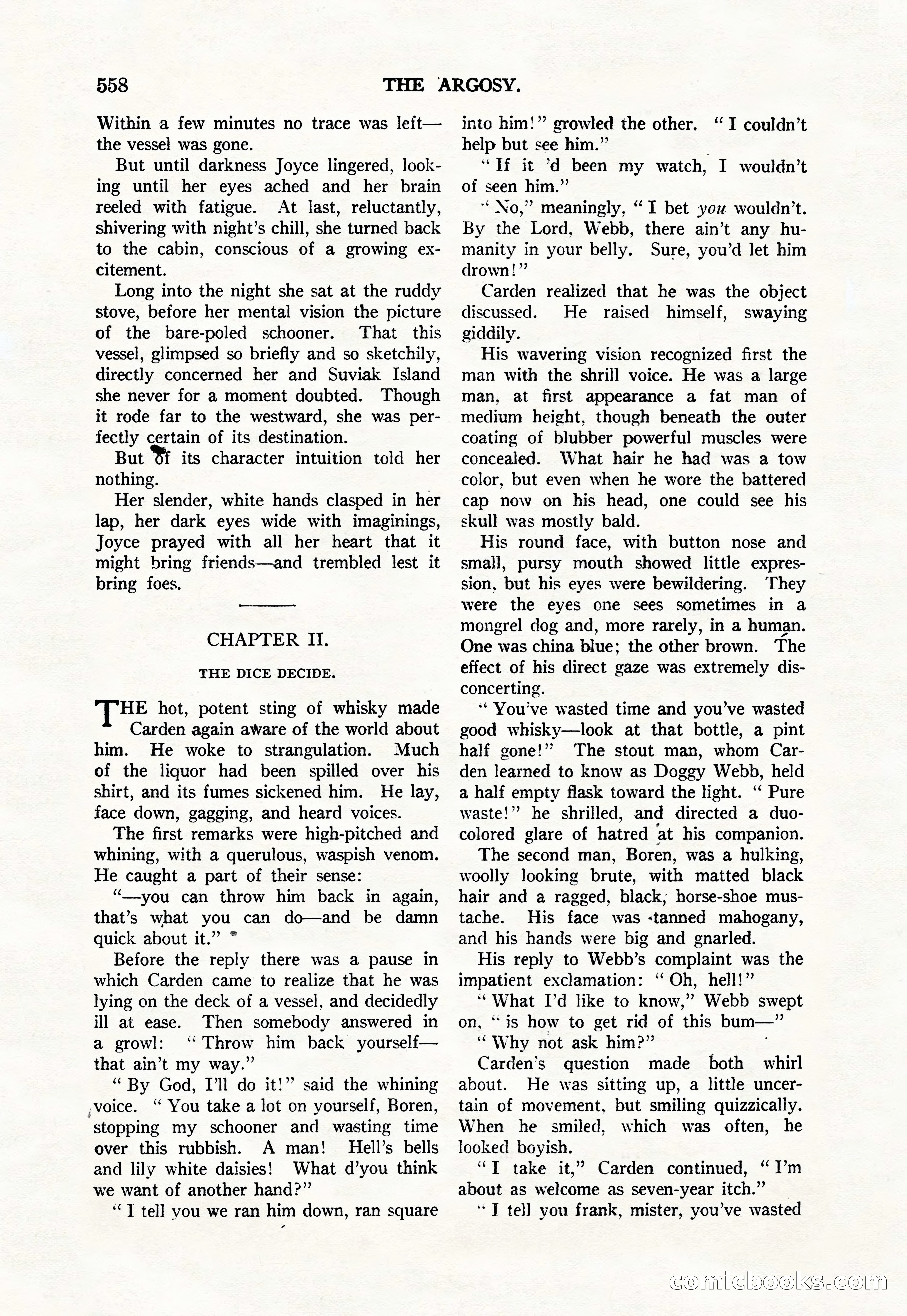Argosy — "Through Rabat's Eyes" — page 40 of 192