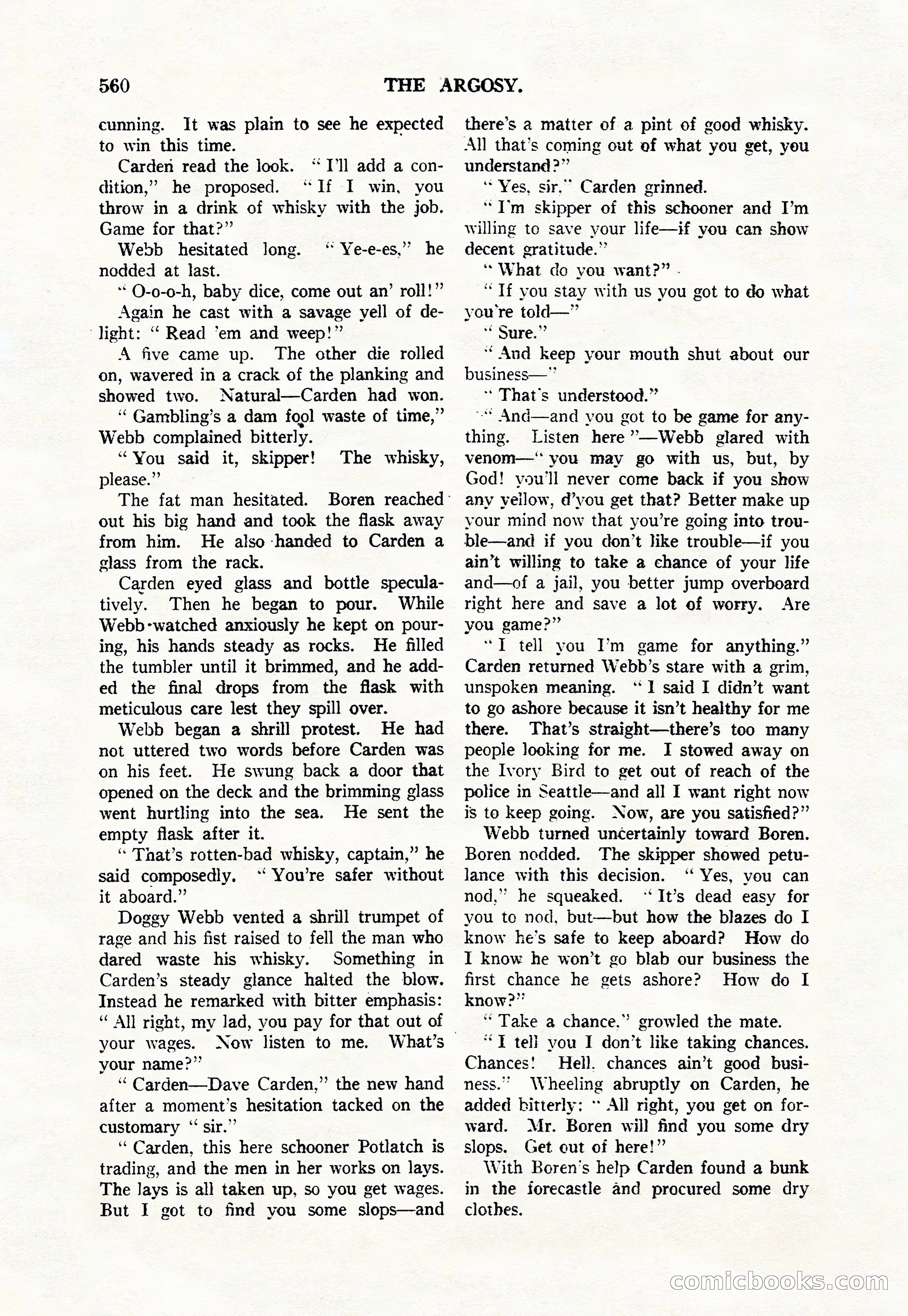 Argosy — "Through Rabat's Eyes" — page 42 of 192
